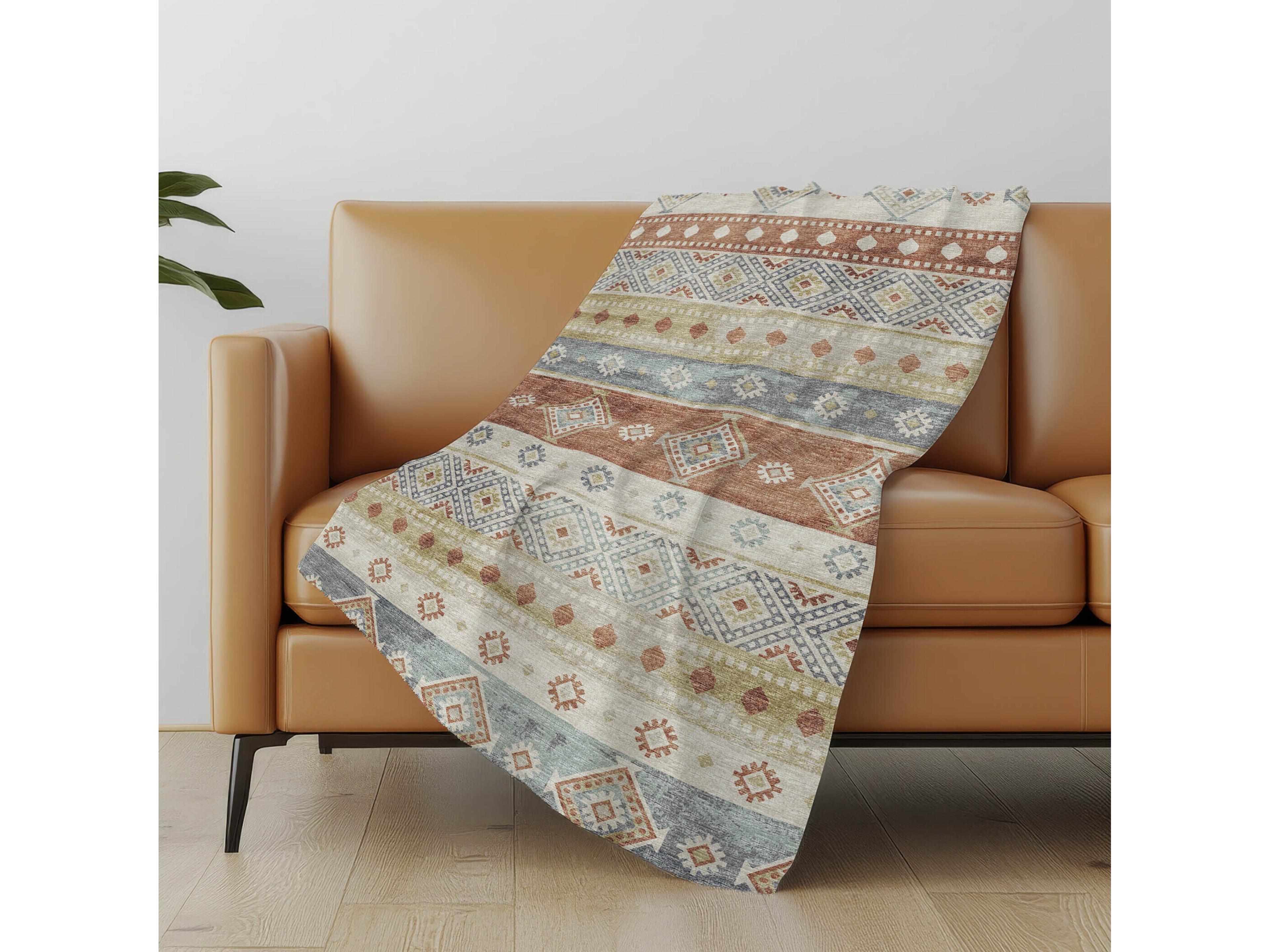 Dalyn Sherpa Multi Polyester Throw