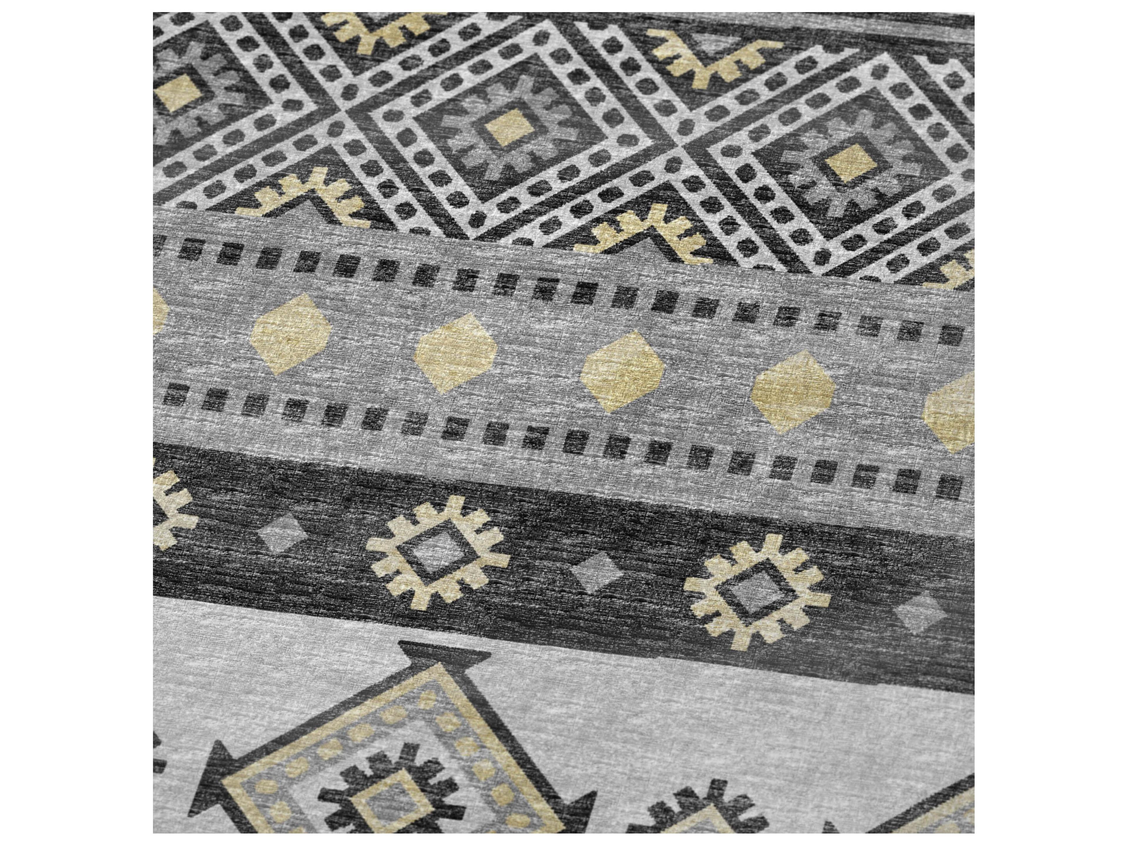 Dalyn Sherpa Gray Polyester Throw