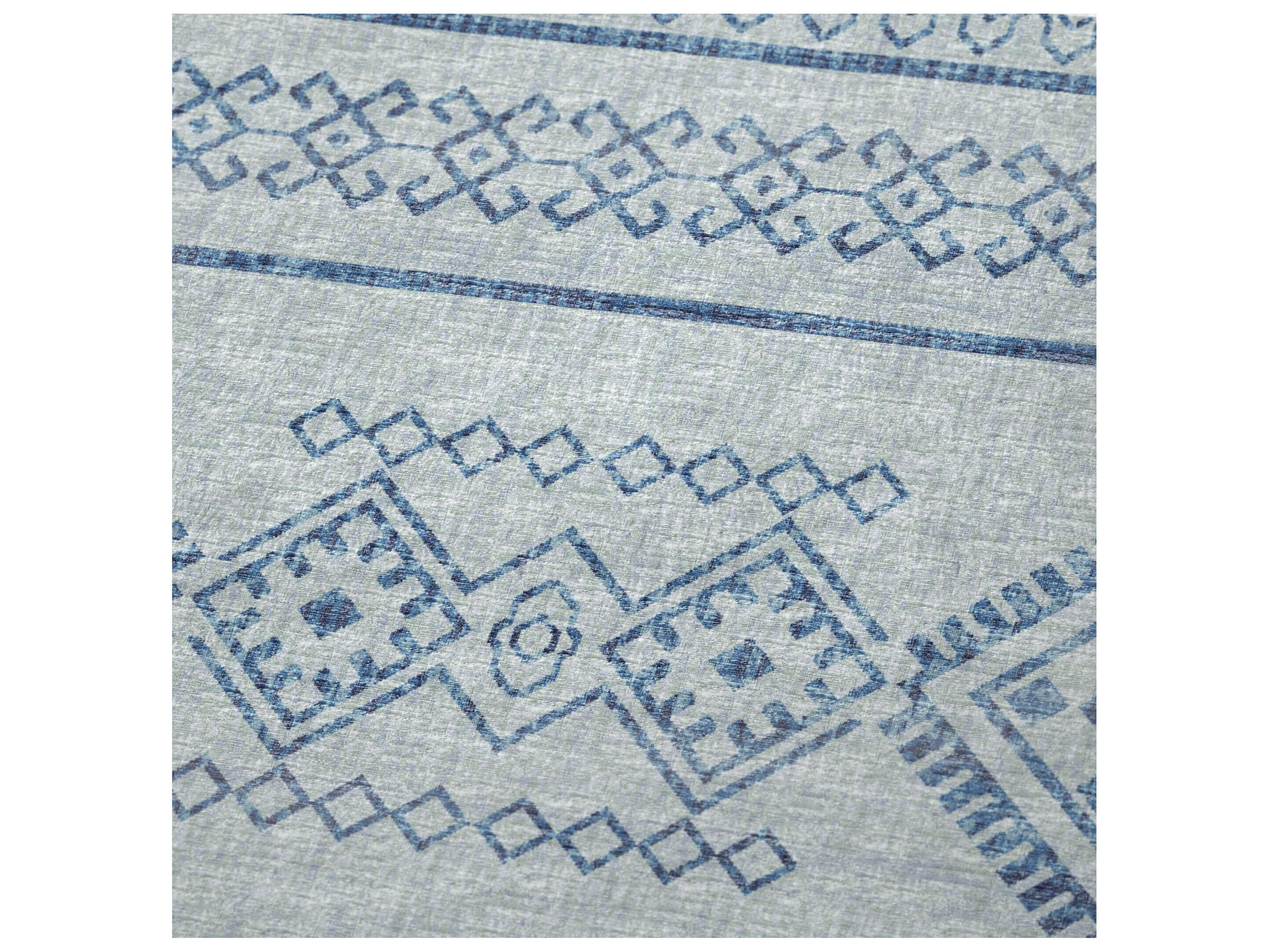 Dalyn Sherpa Blue Polyester Throw