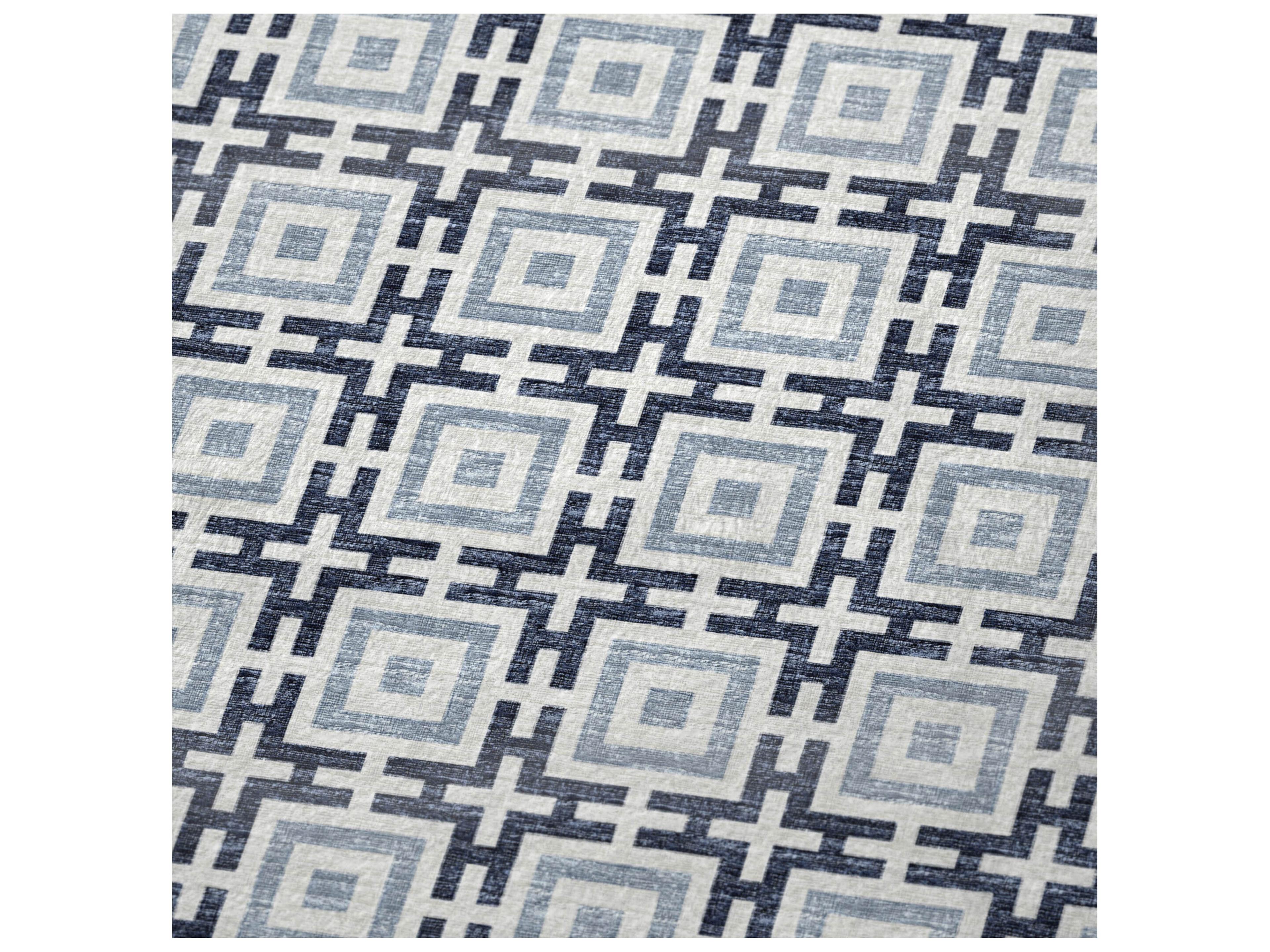 Dalyn Sherpa Blue Polyester Throw