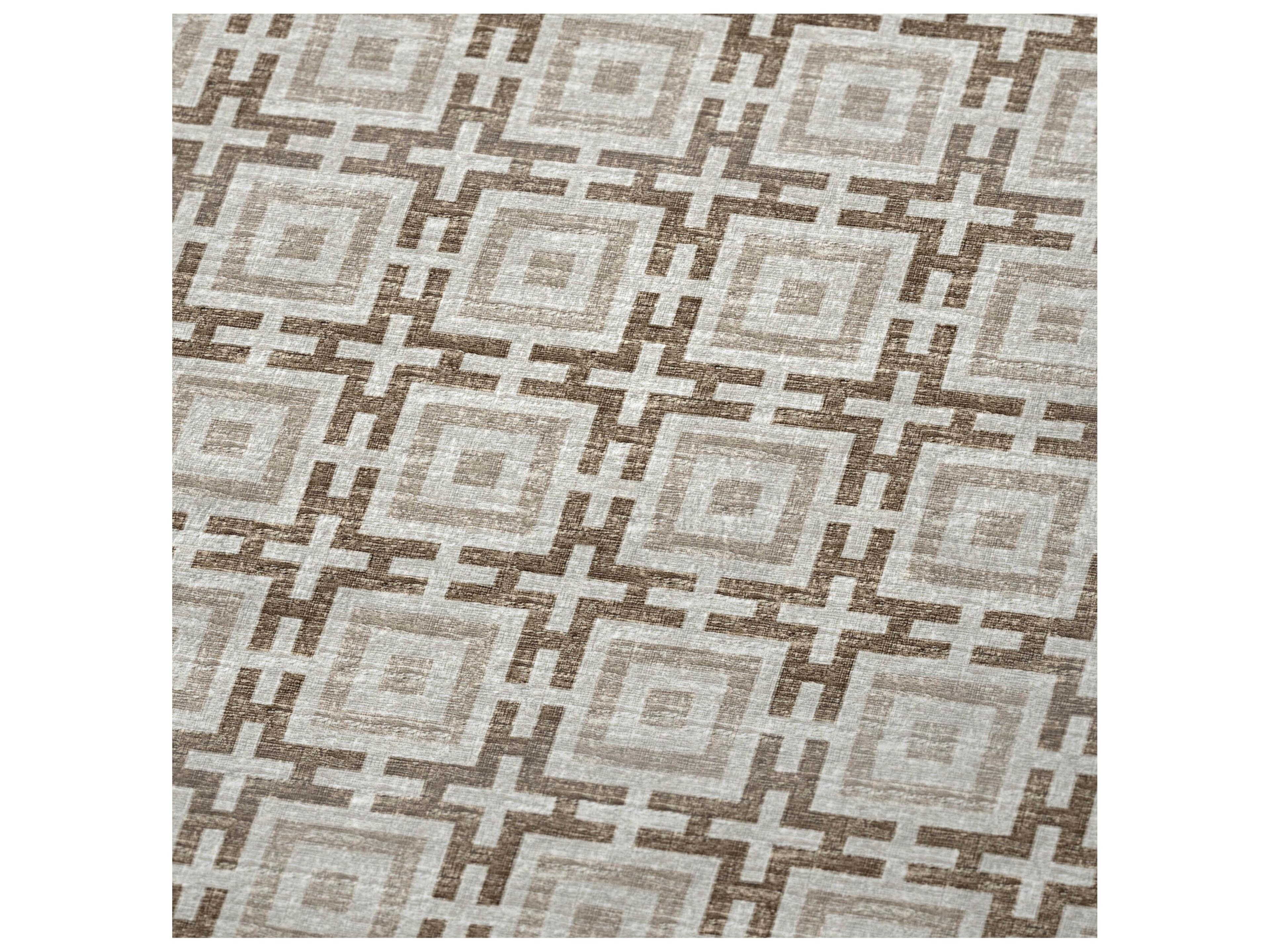 Dalyn Sherpa Brown Polyester Throw