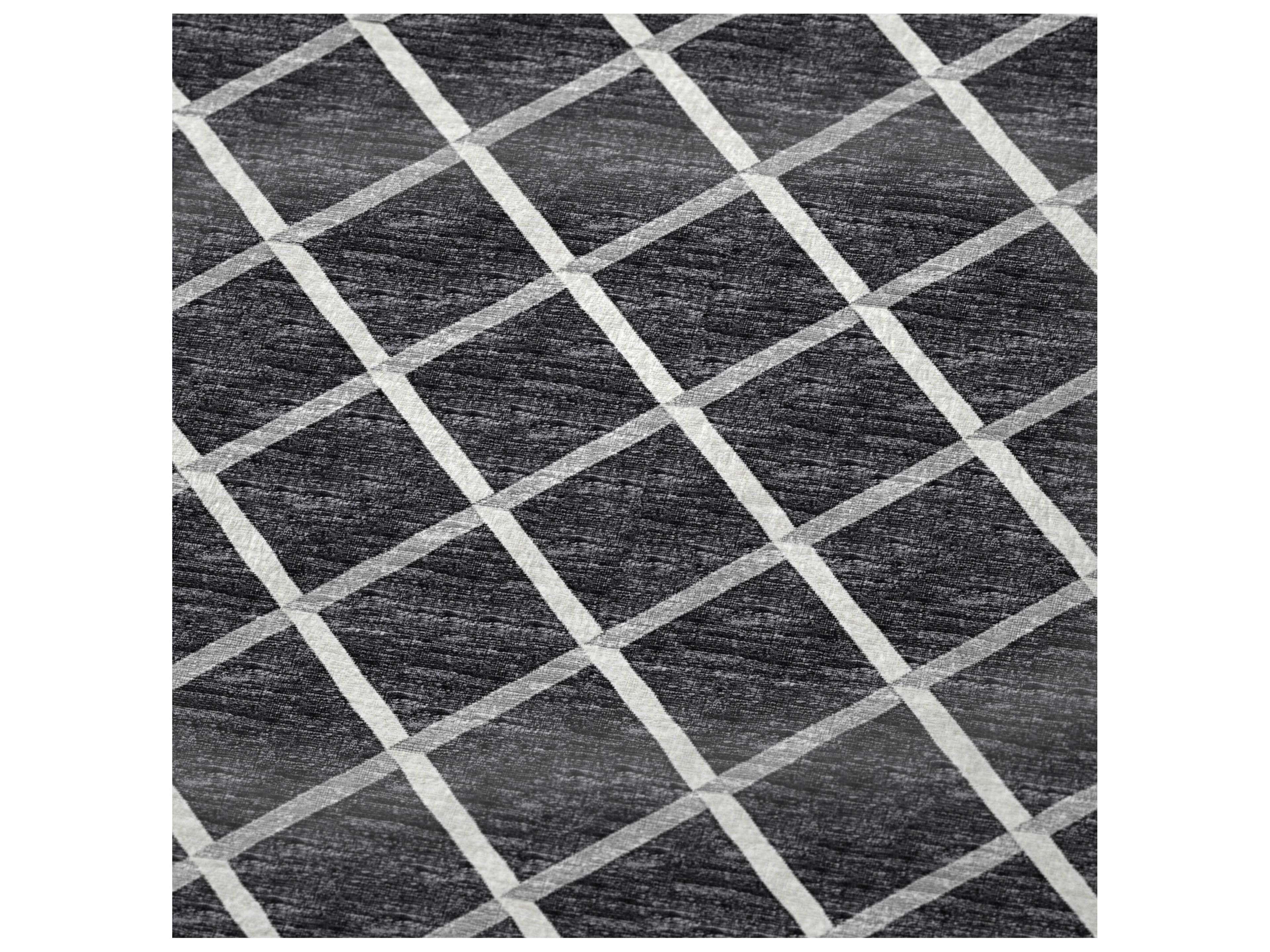 Dalyn Sherpa Black Polyester Throw