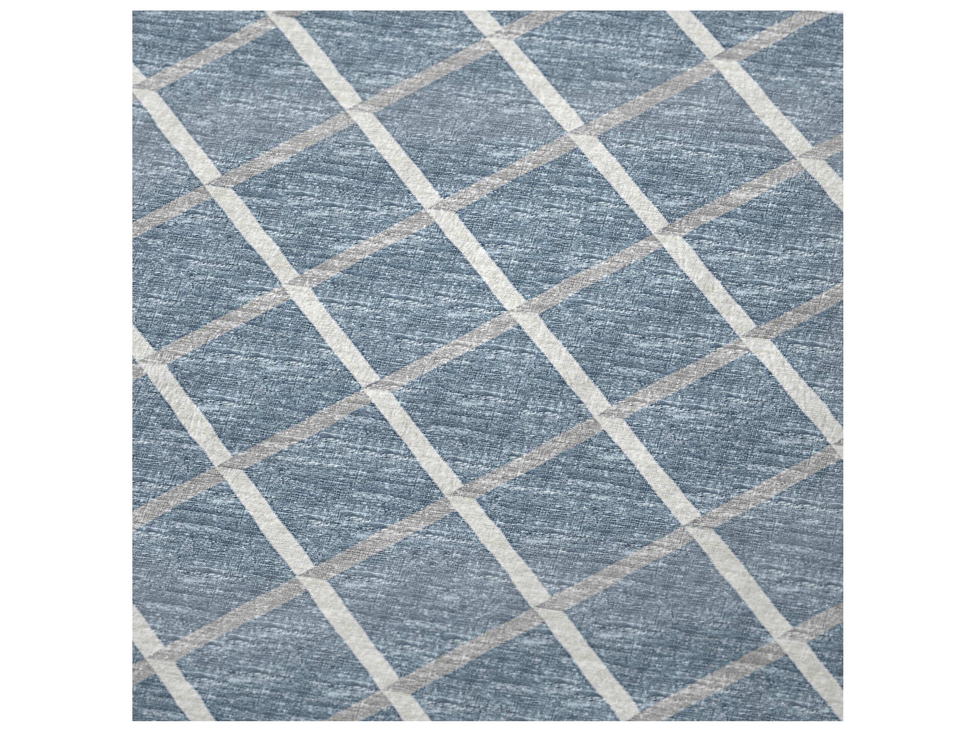 Dalyn Sherpa Blue Polyester Throw