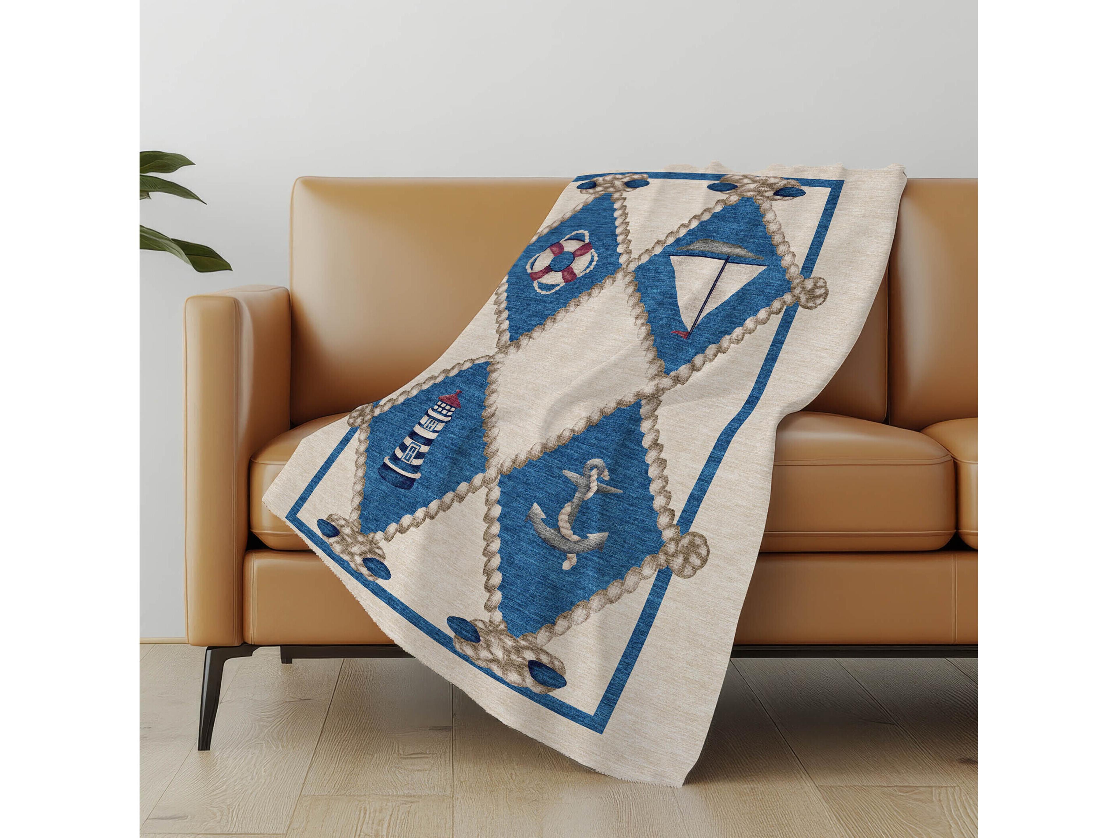 Dalyn Sherpa Ivory Polyester Throw