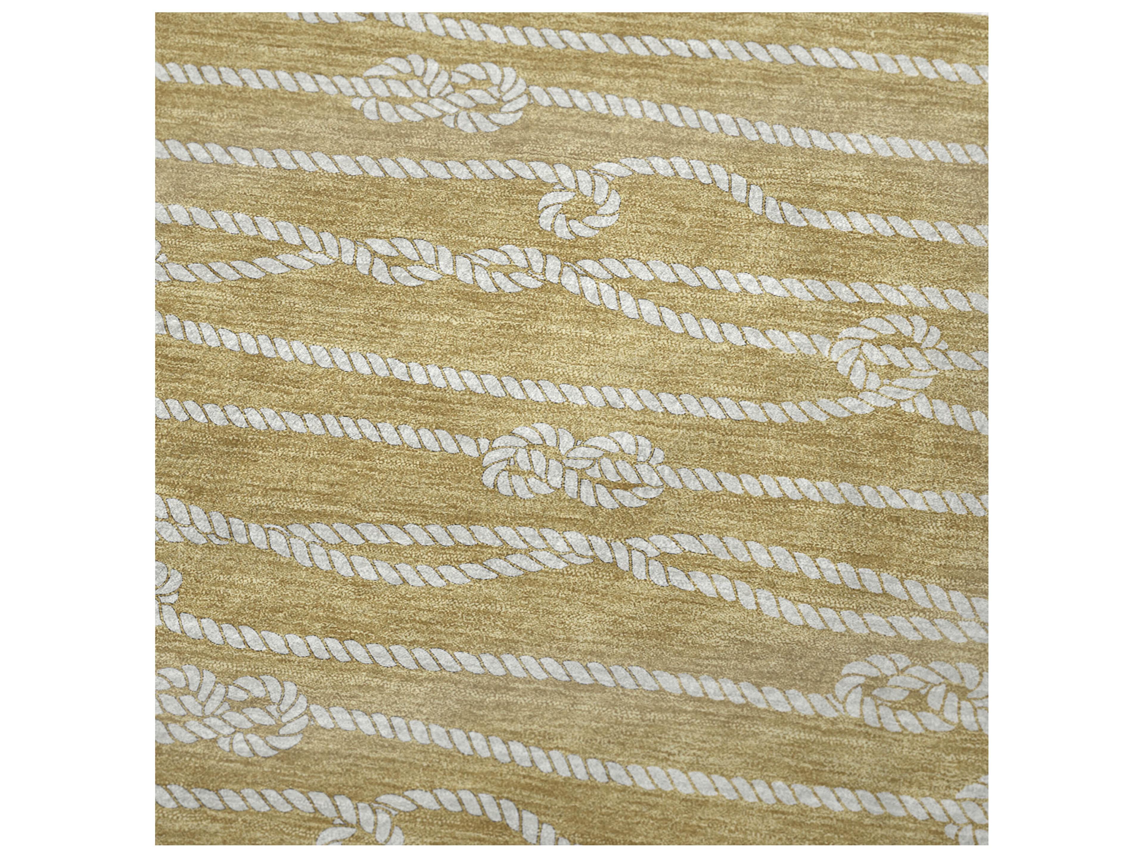 Dalyn Sherpa Gold Polyester Throw