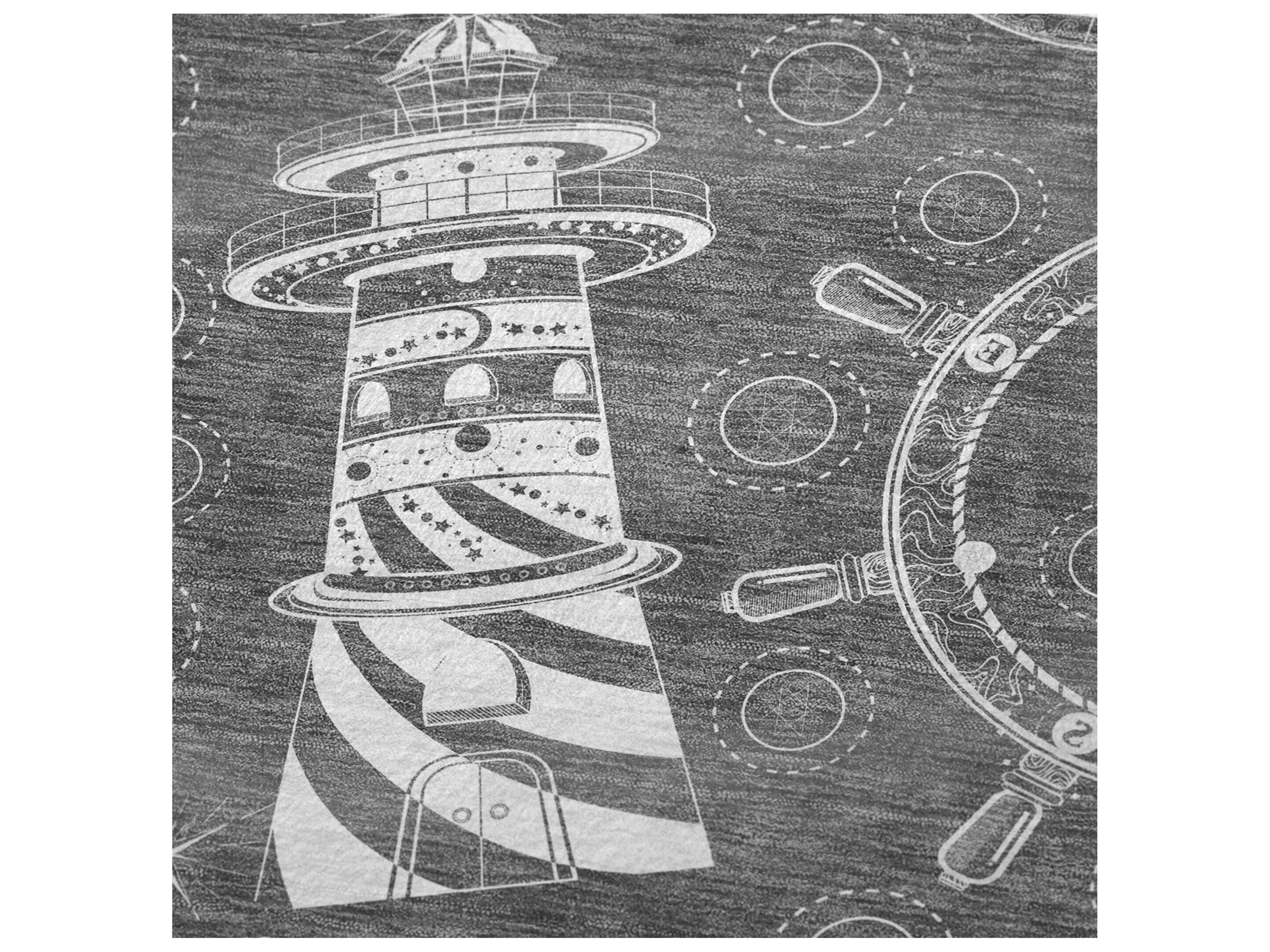 Dalyn Sherpa Gray Polyester Throw