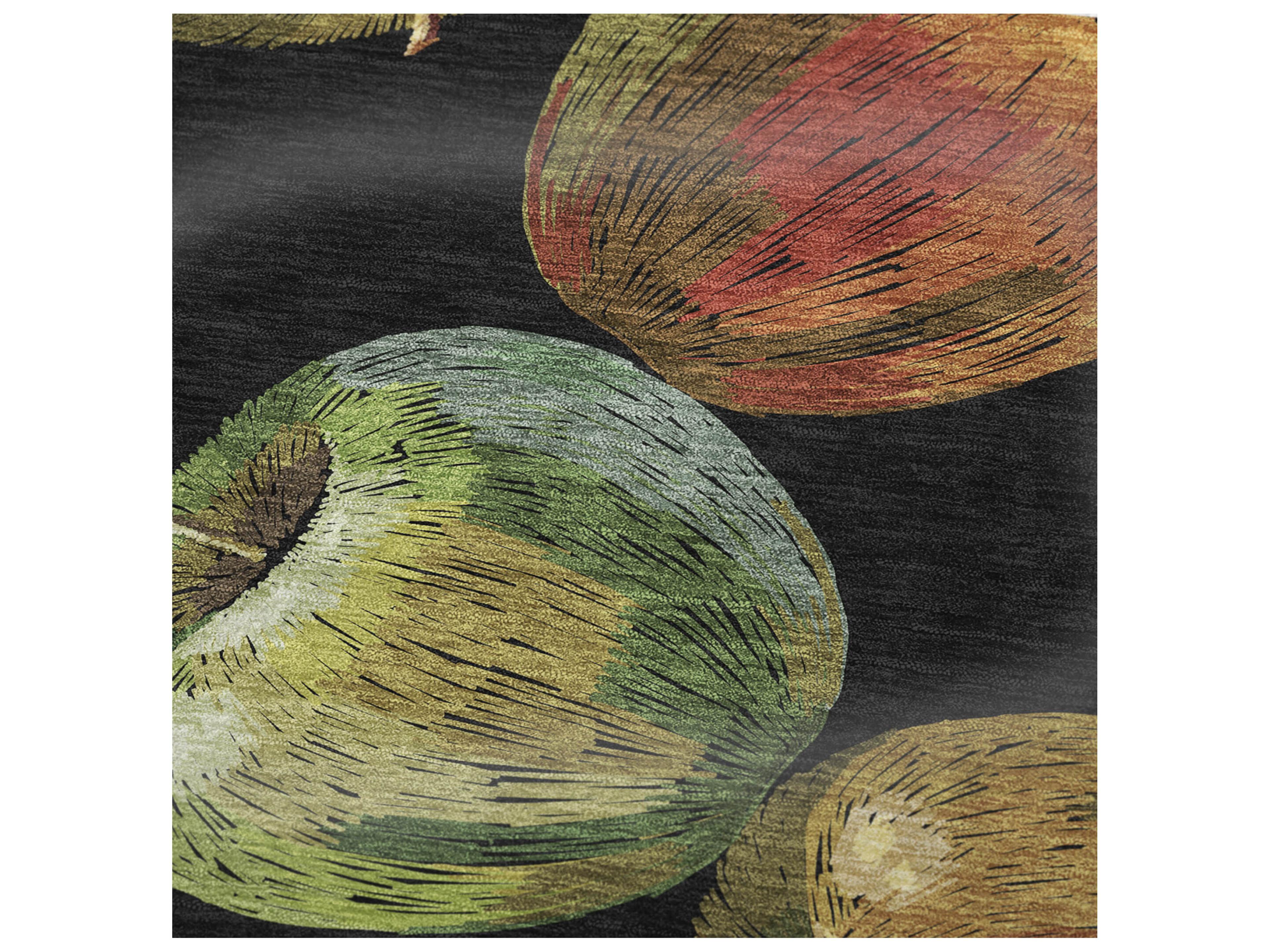 Dalyn Sherpa Black Polyester Throw