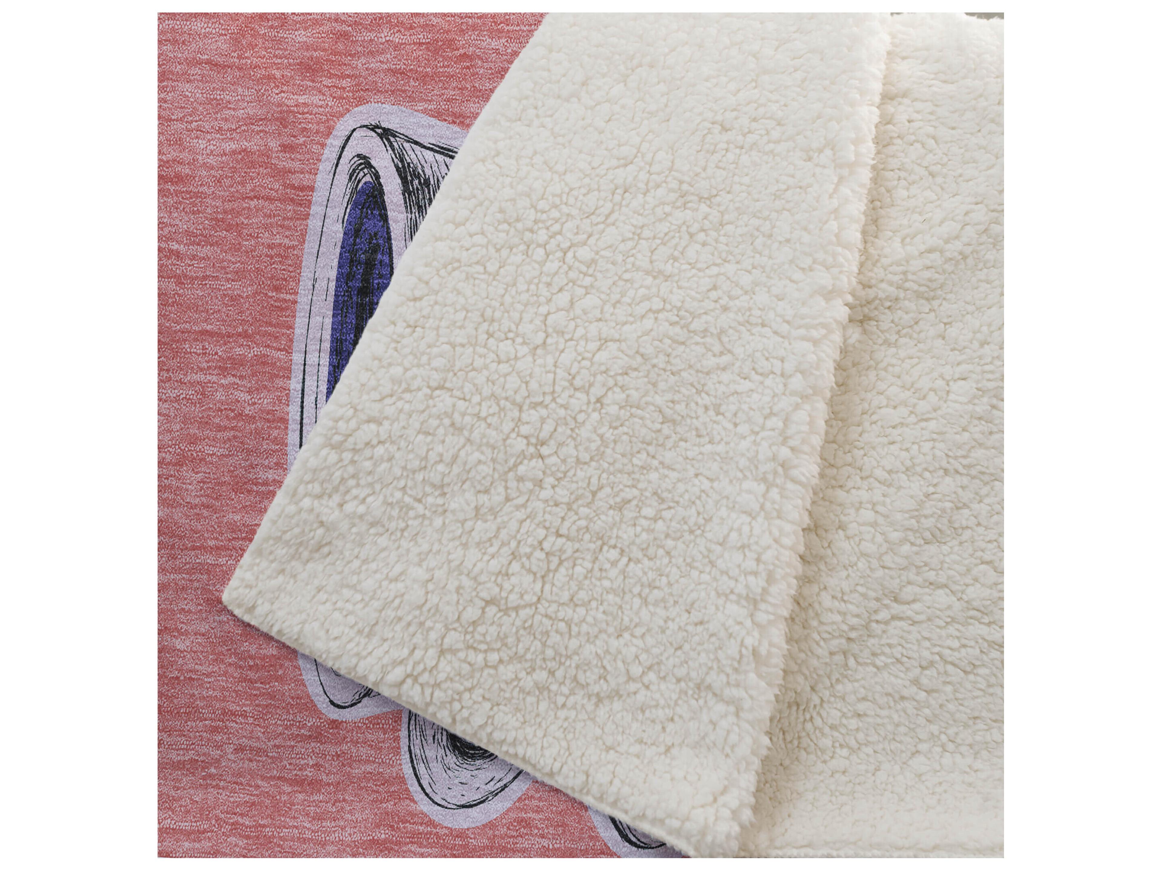 Dalyn Sherpa Multi Polyester Throw