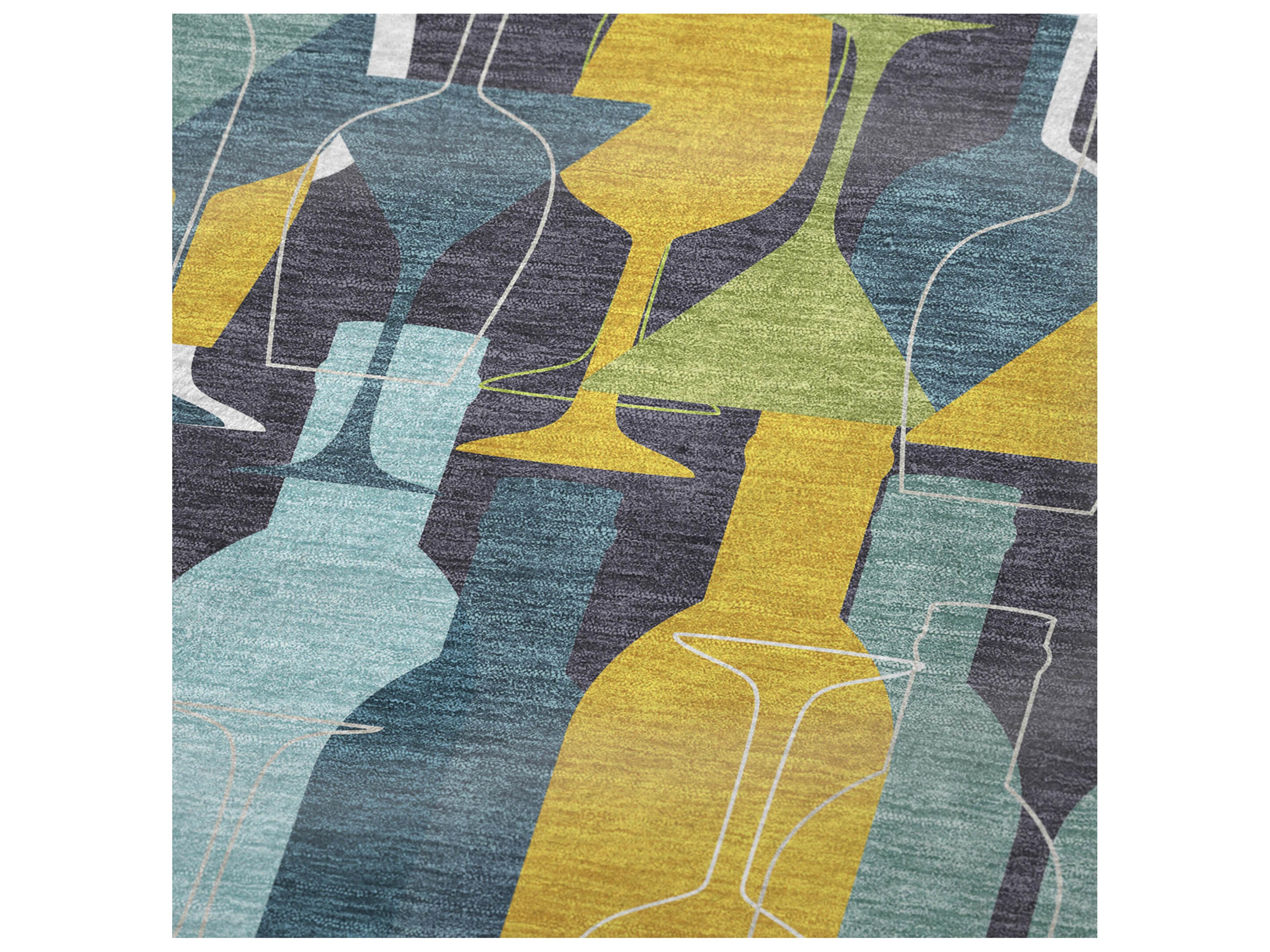 Dalyn Sherpa Blue Polyester Throw