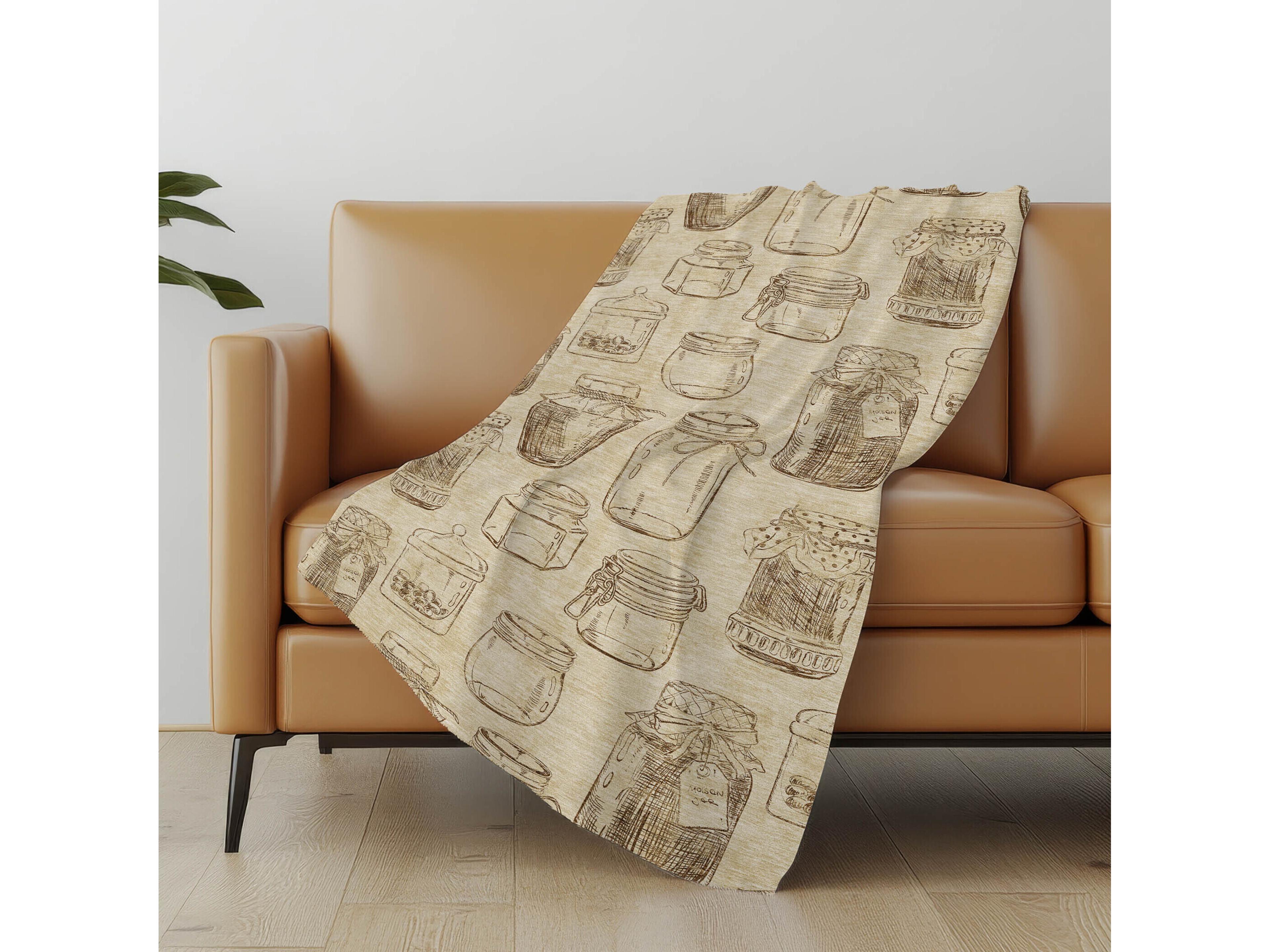 Dalyn Sherpa Ivory Polyester Throw