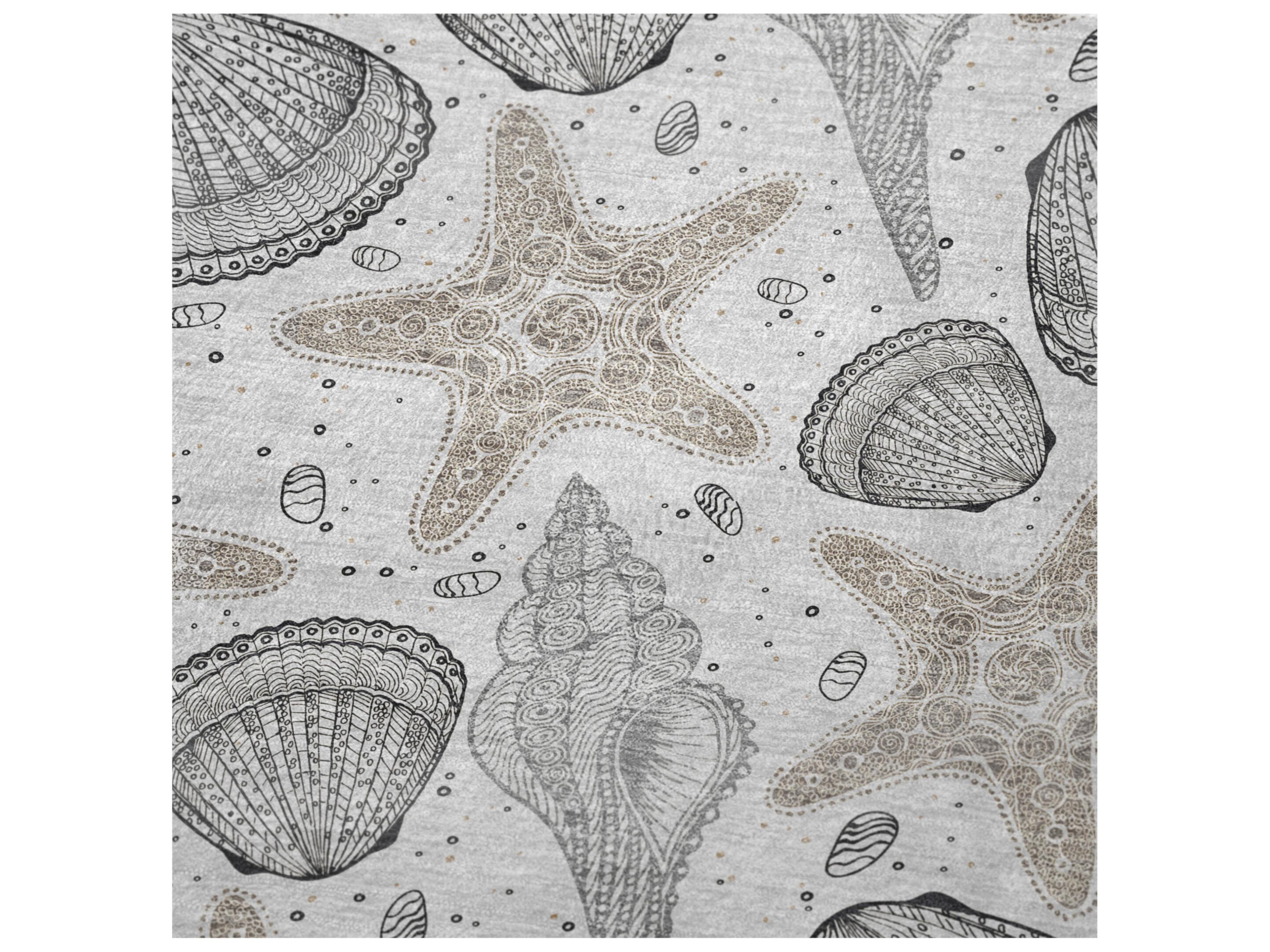 Dalyn Sherpa Gray Polyester Throw