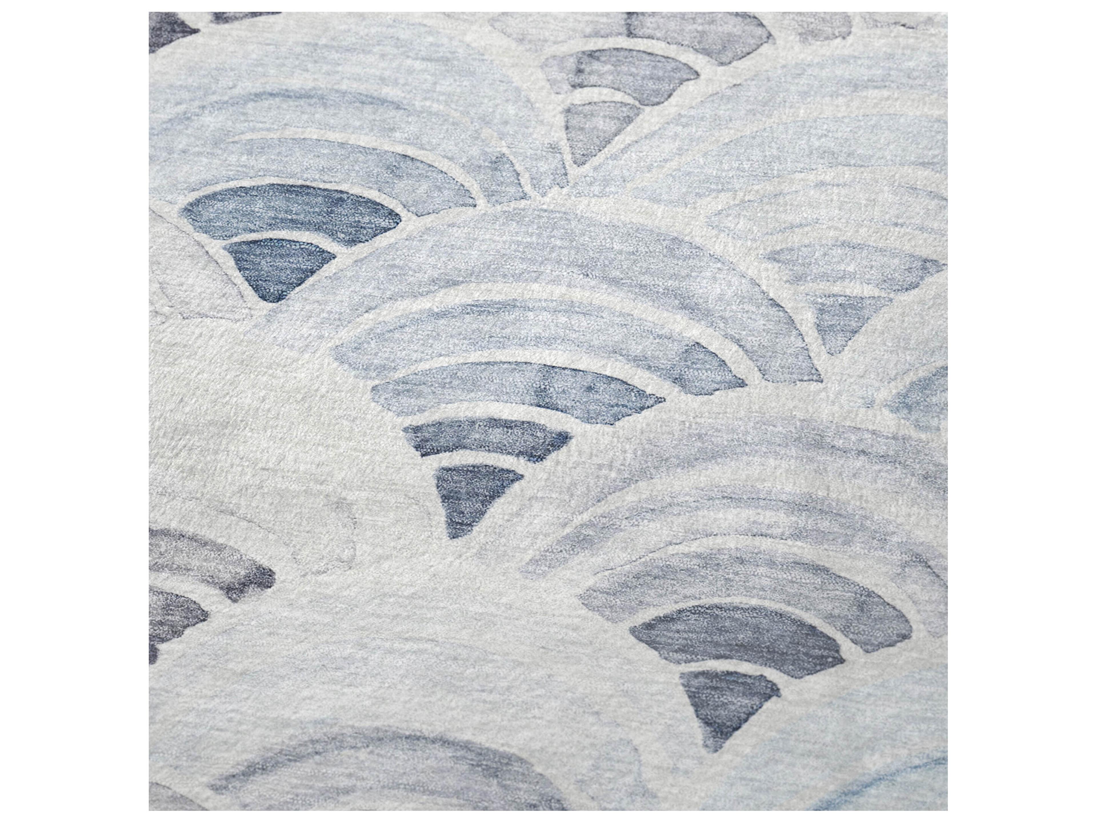 Dalyn Sherpa Blue Polyester Throw