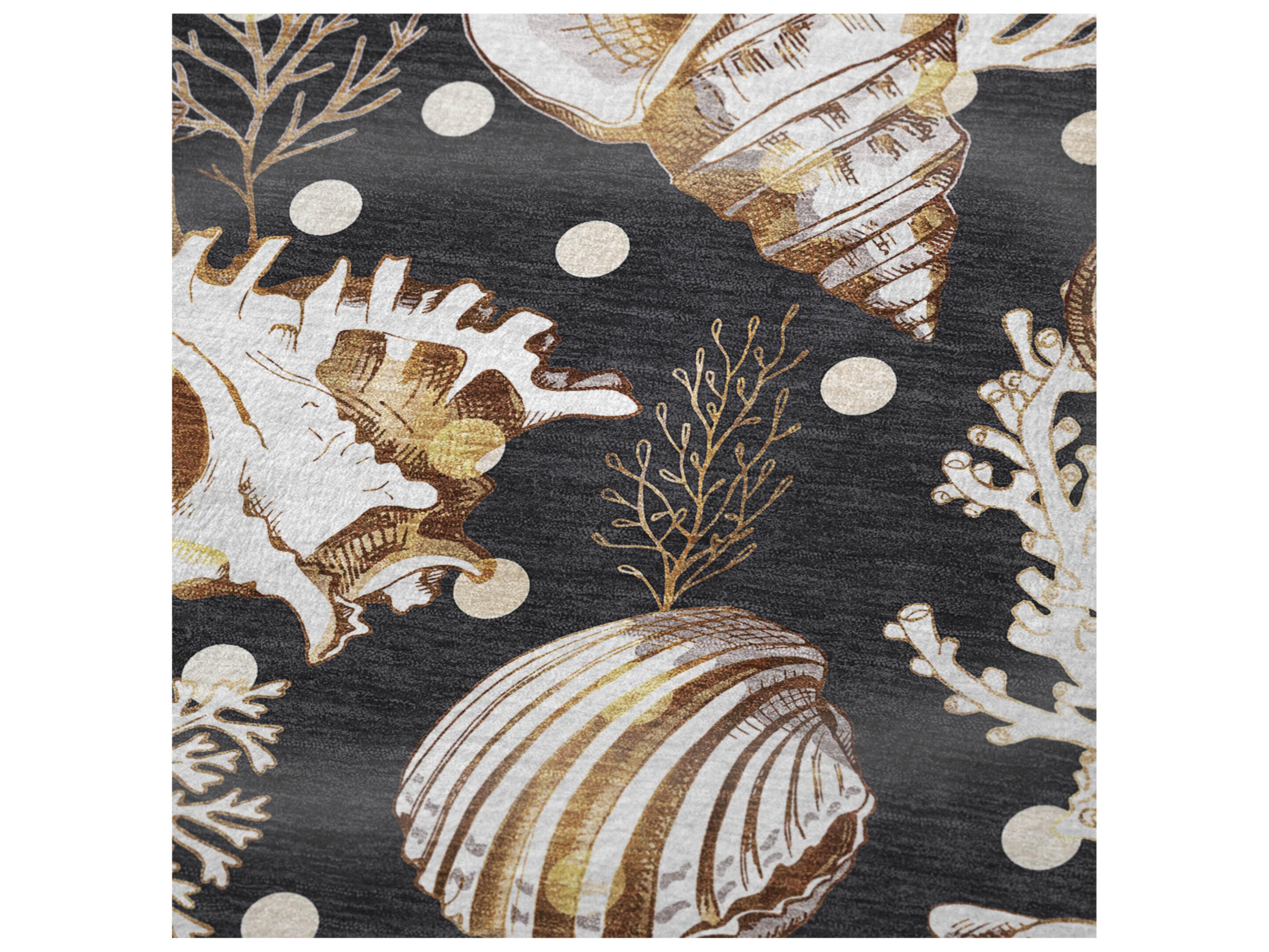 Dalyn Sherpa Black Polyester Throw