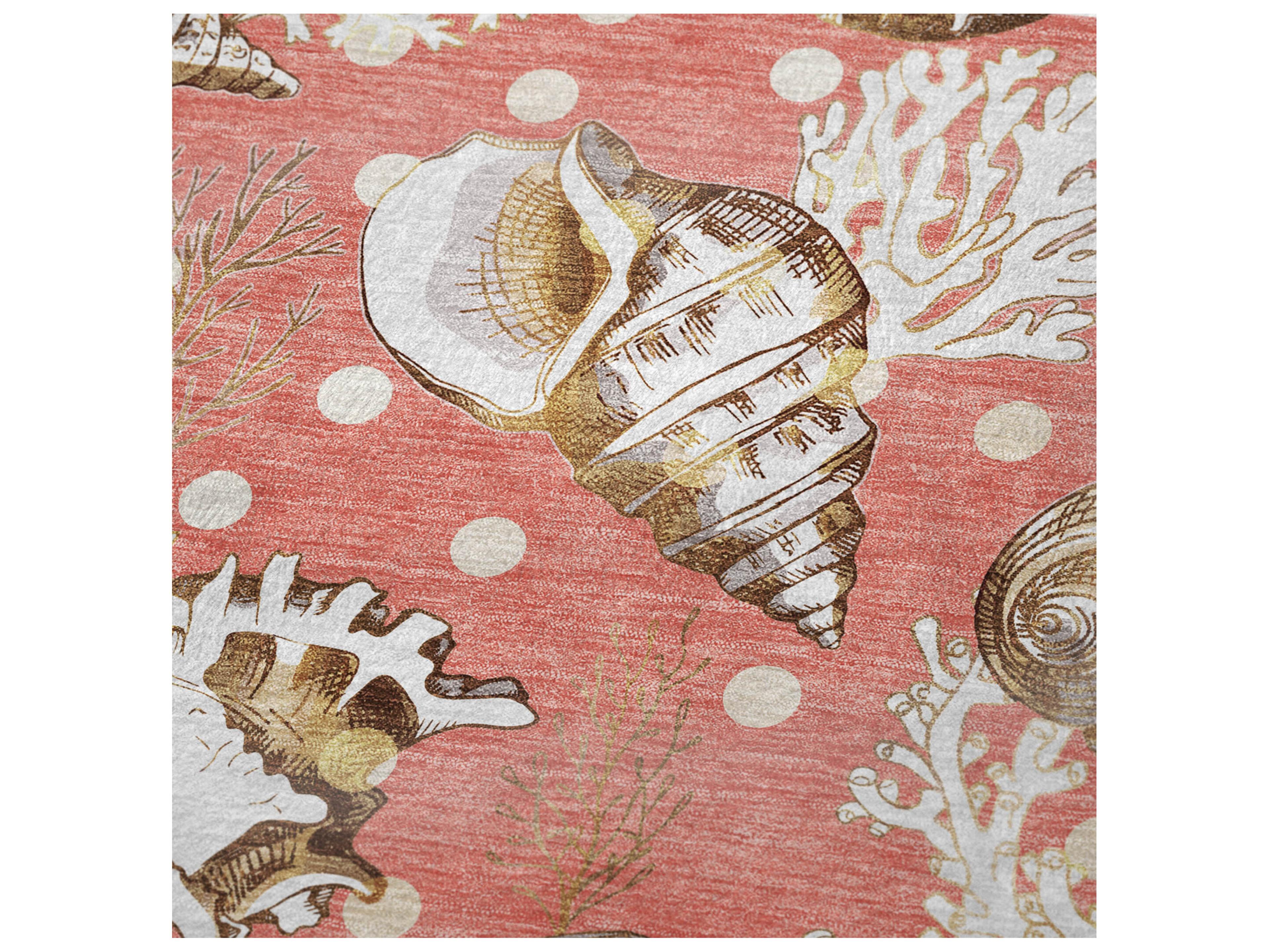 Dalyn Sherpa Orange Polyester Throw