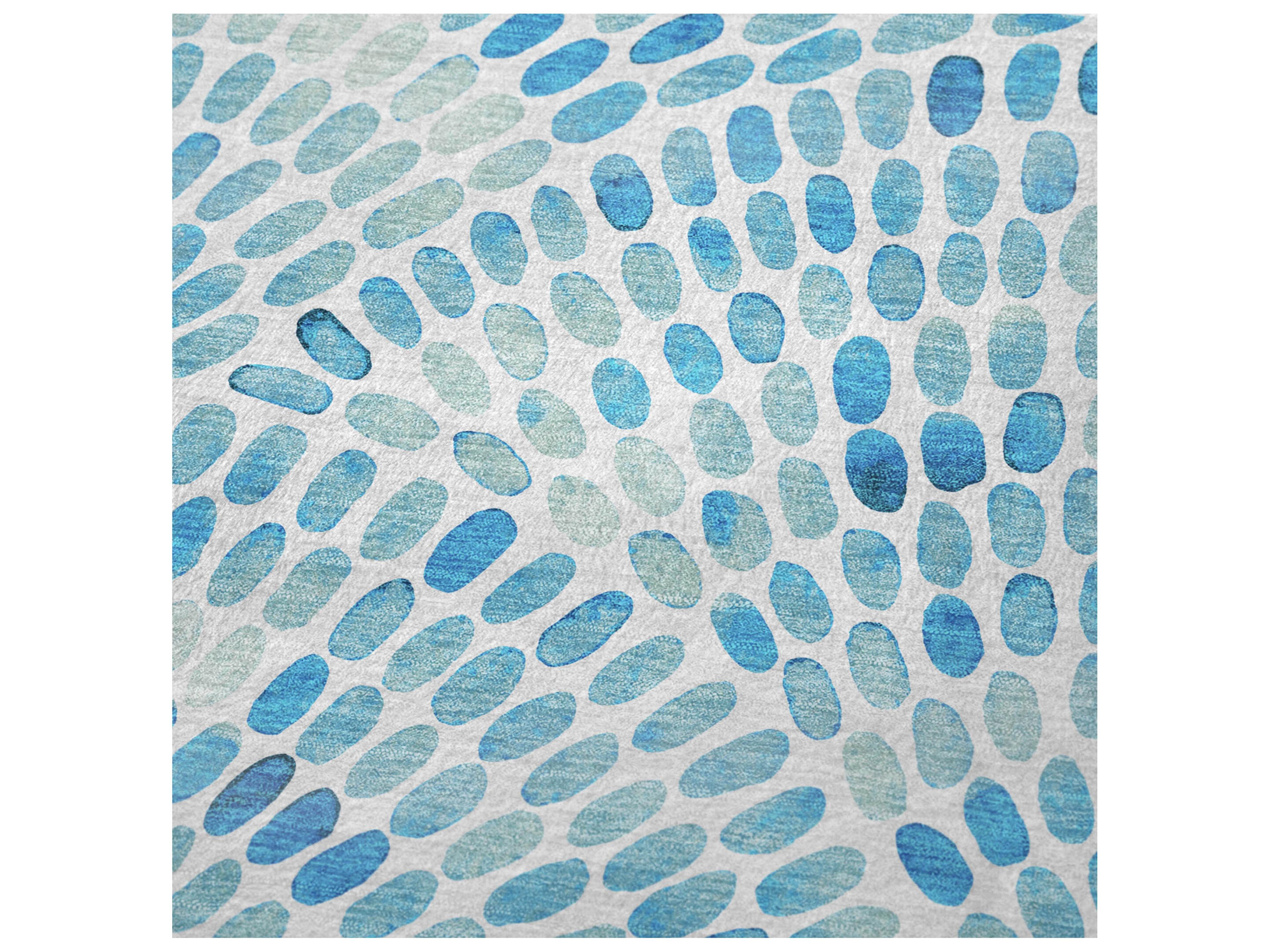 Dalyn Sherpa Teal Polyester Throw