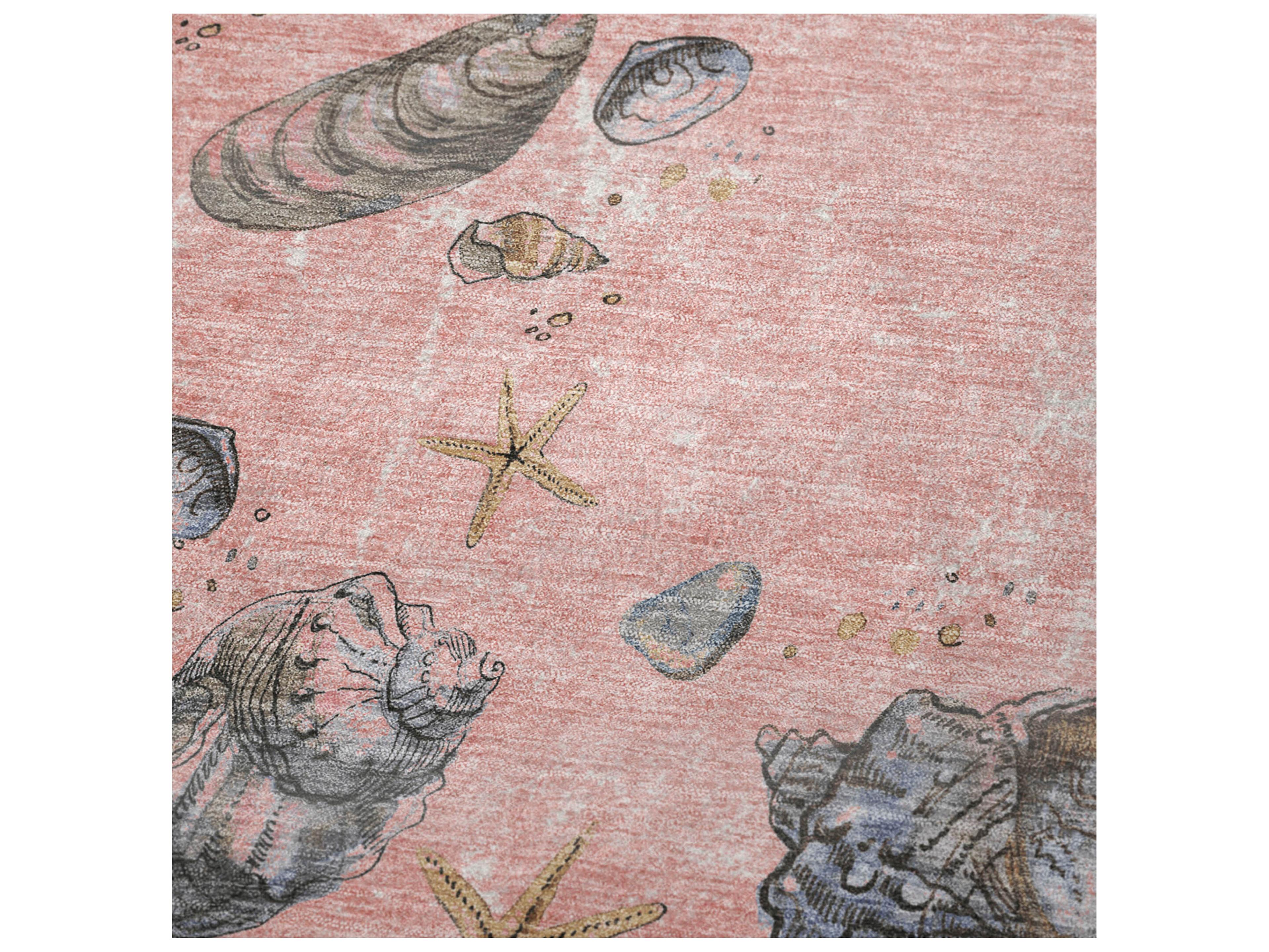 Dalyn Sherpa Pink Polyester Throw