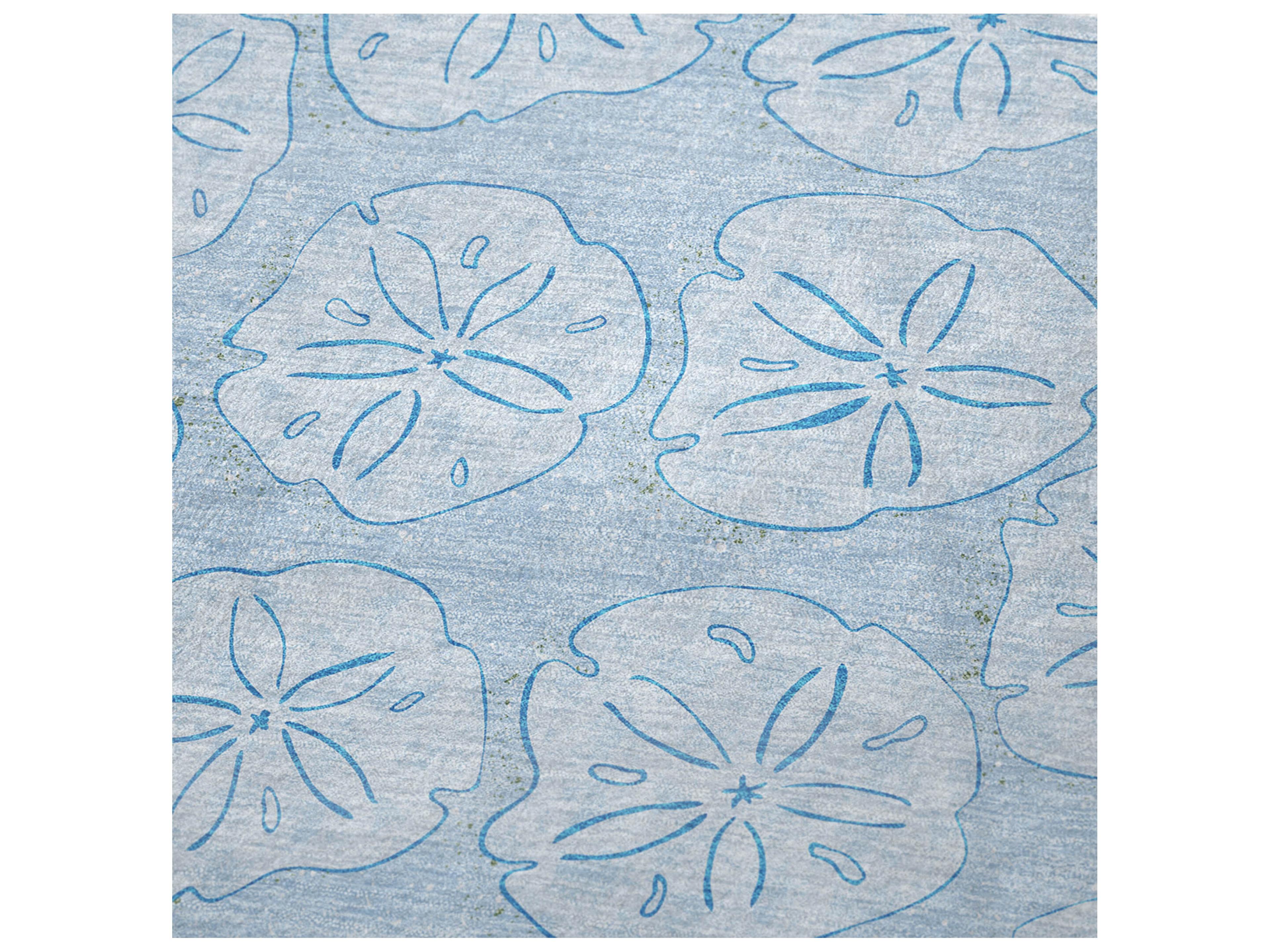 Dalyn Sherpa Blue Polyester Throw