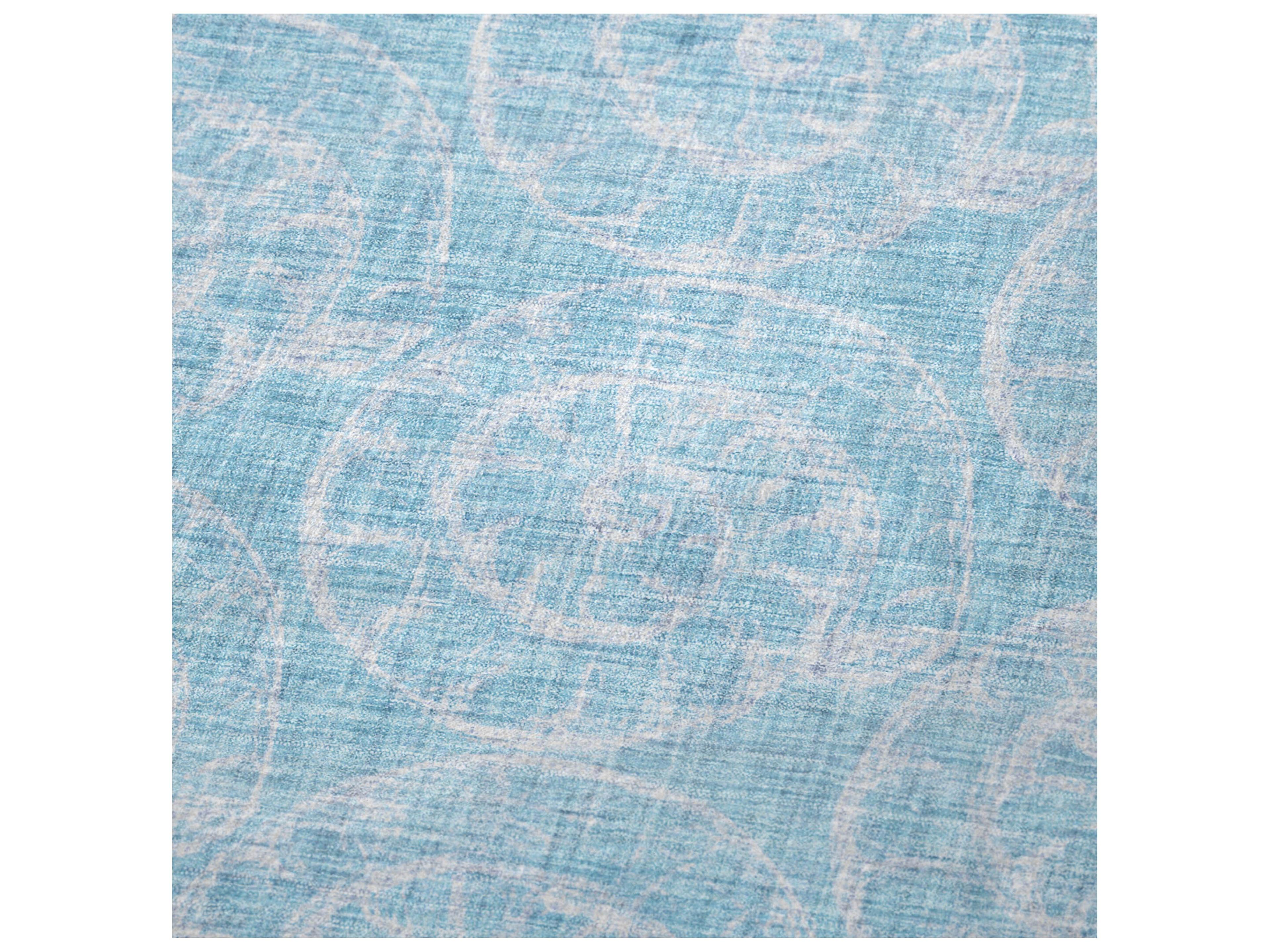 Dalyn Sherpa Blue Polyester Throw