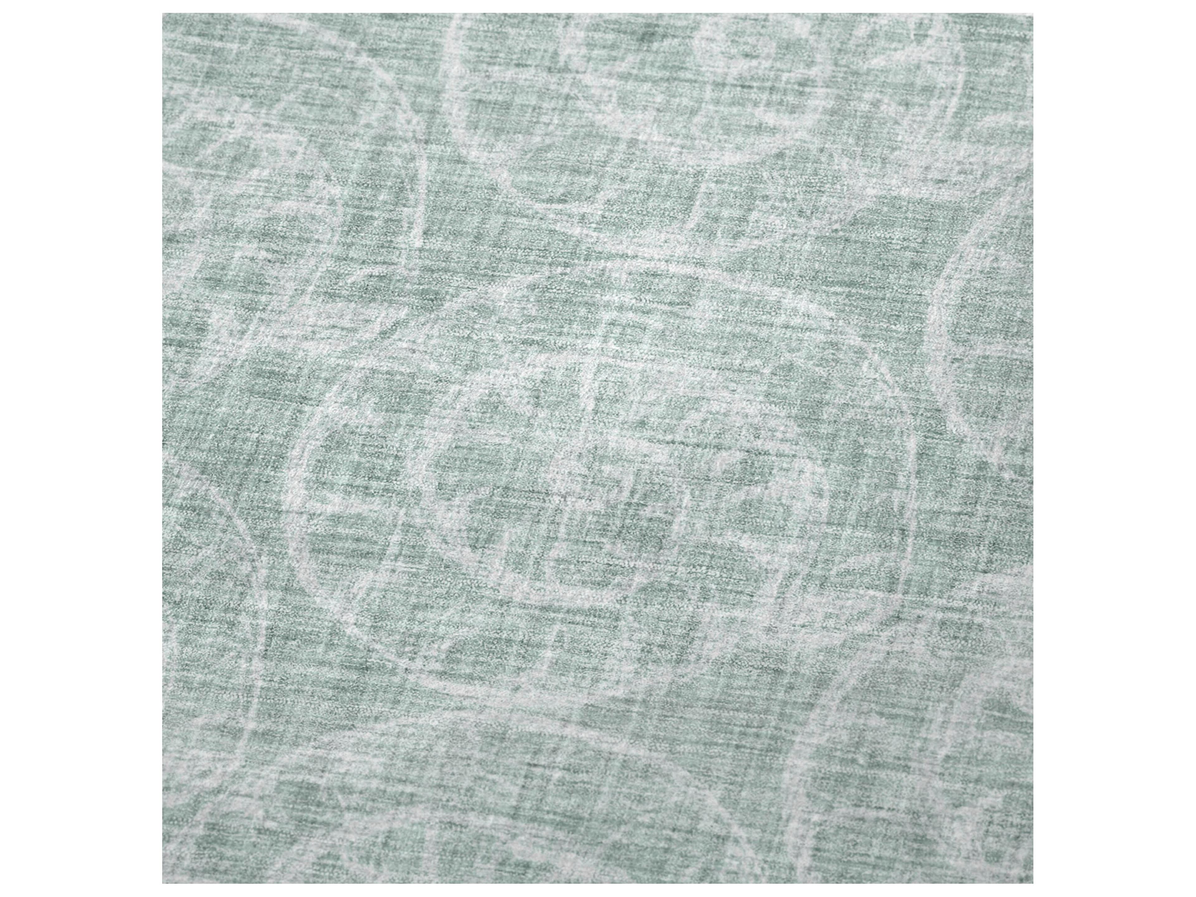 Dalyn Sherpa Green Polyester Throw