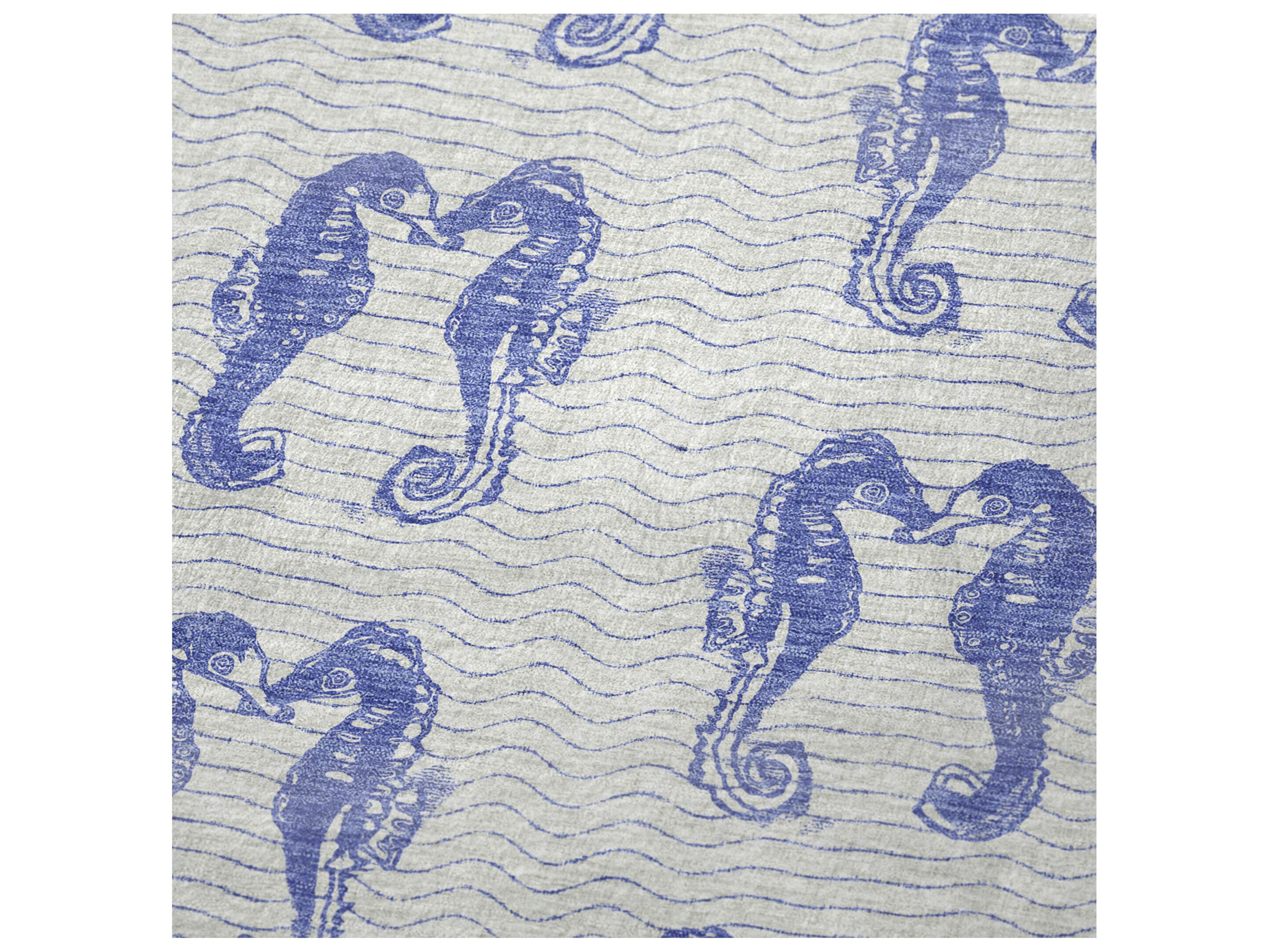 Dalyn Sherpa Navy Polyester Throw