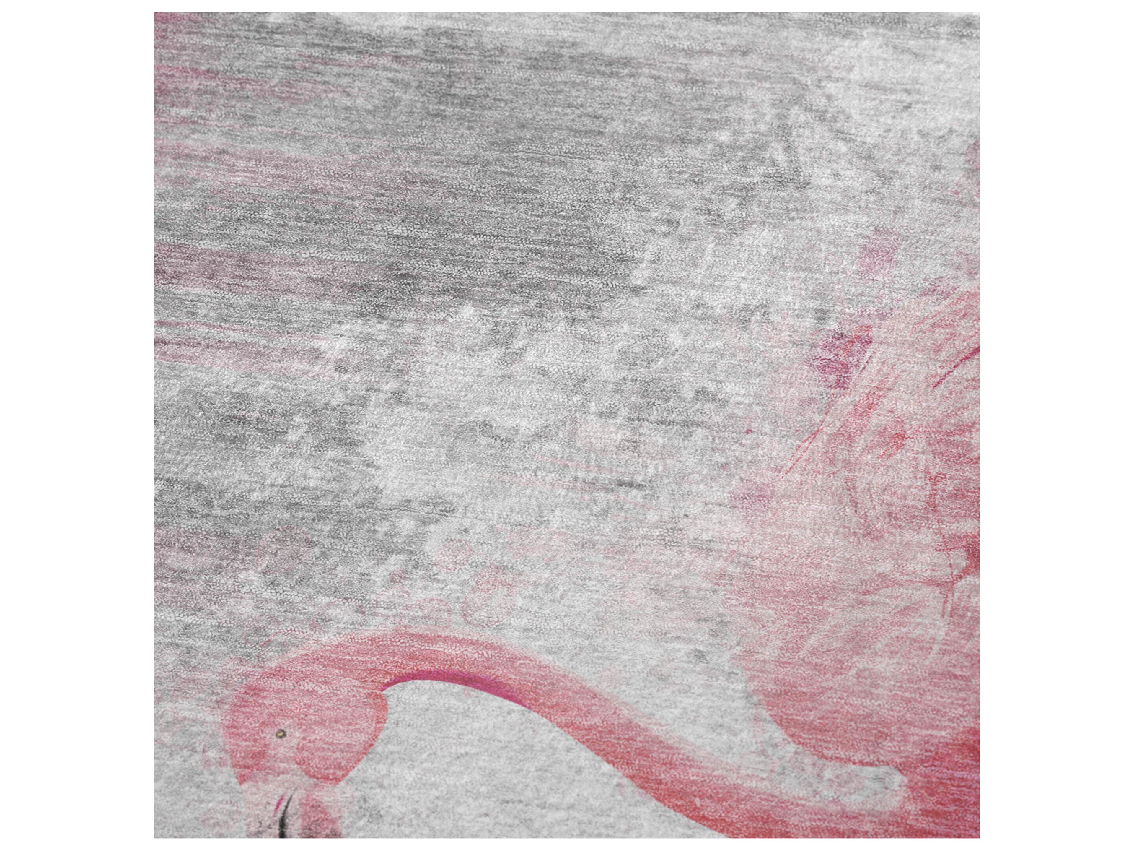 Dalyn Sherpa Gray Polyester Throw