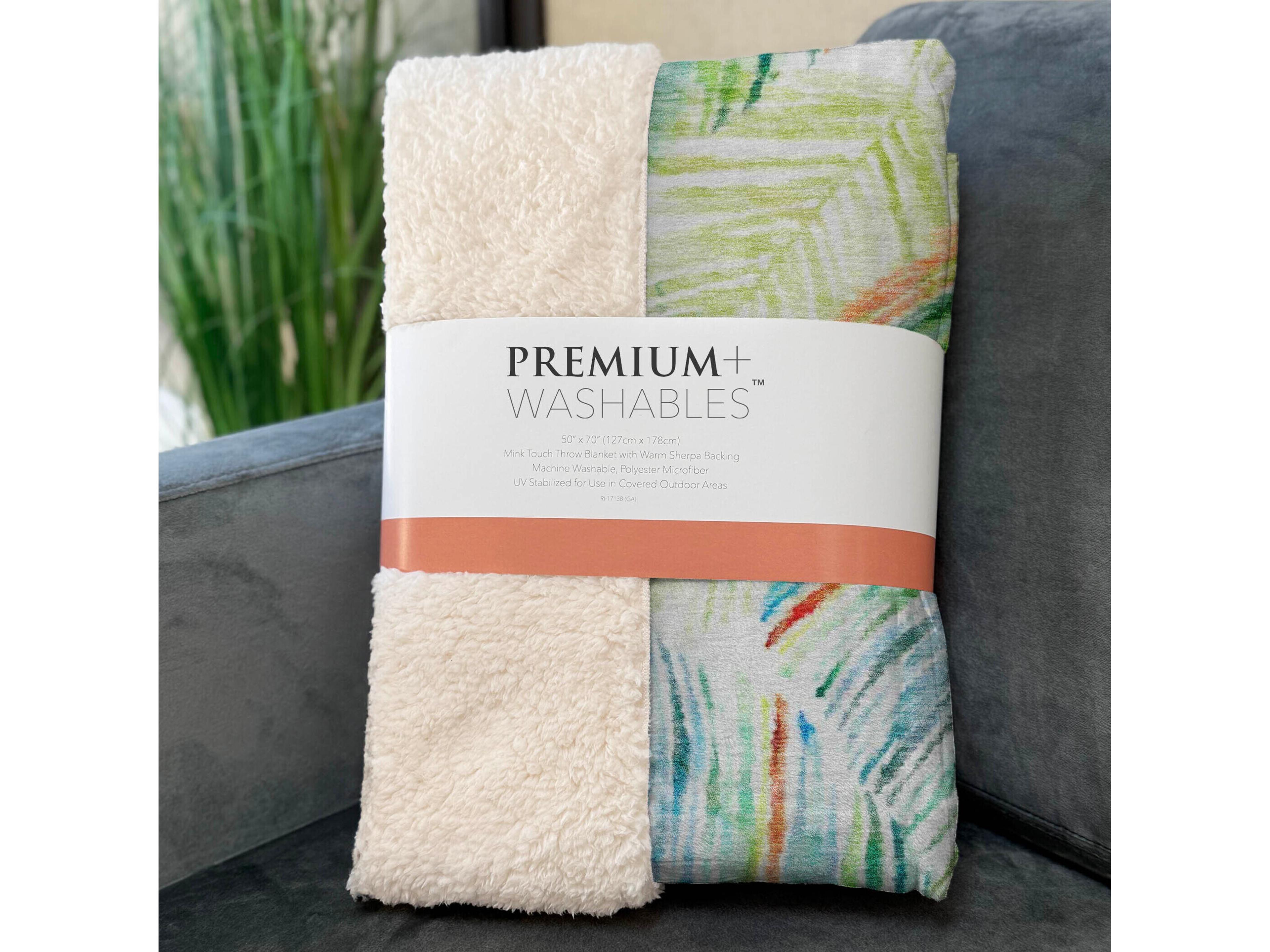 Dalyn Sherpa Multi Polyester Throw