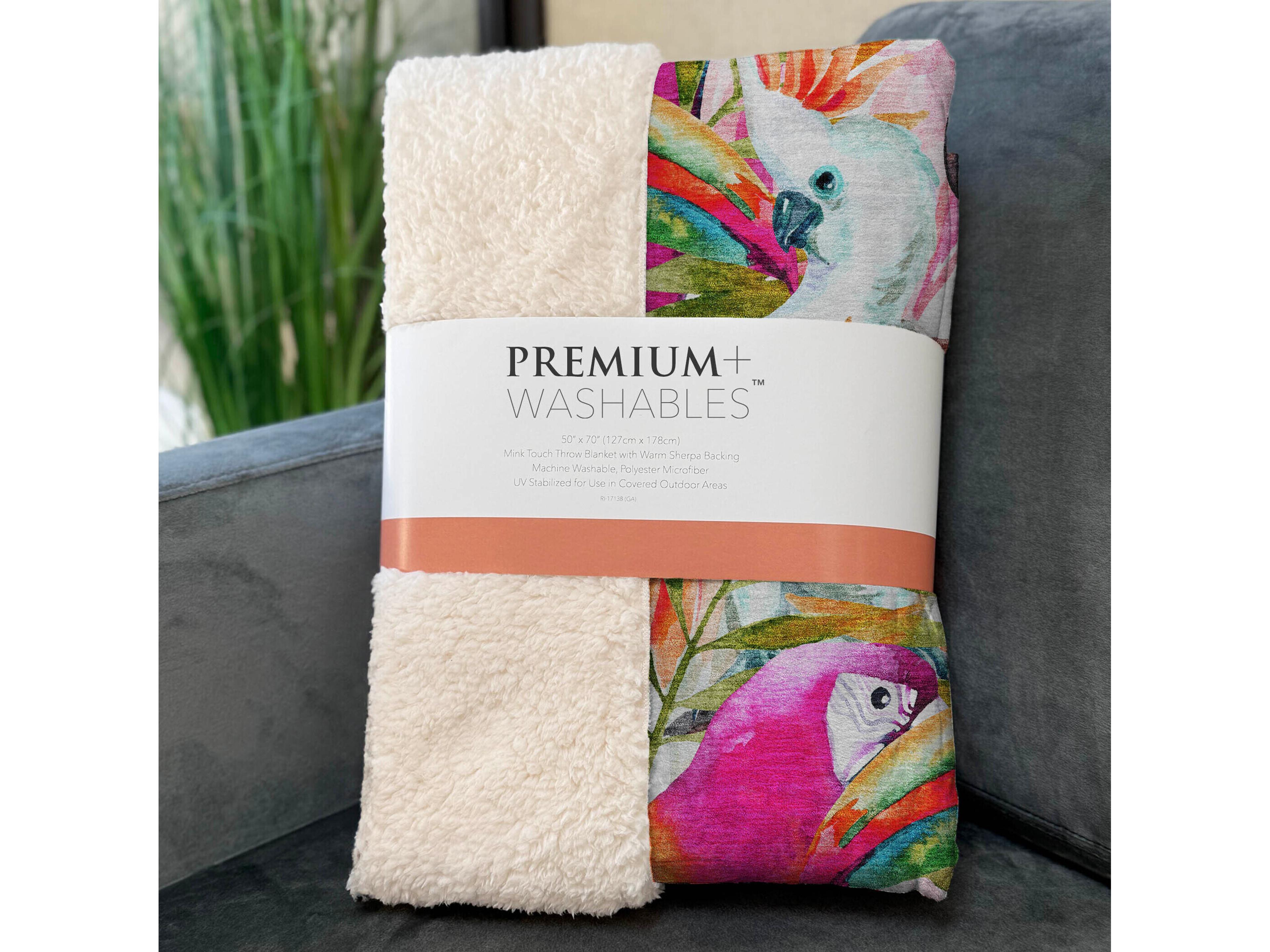 Dalyn Sherpa Multi Polyester Throw