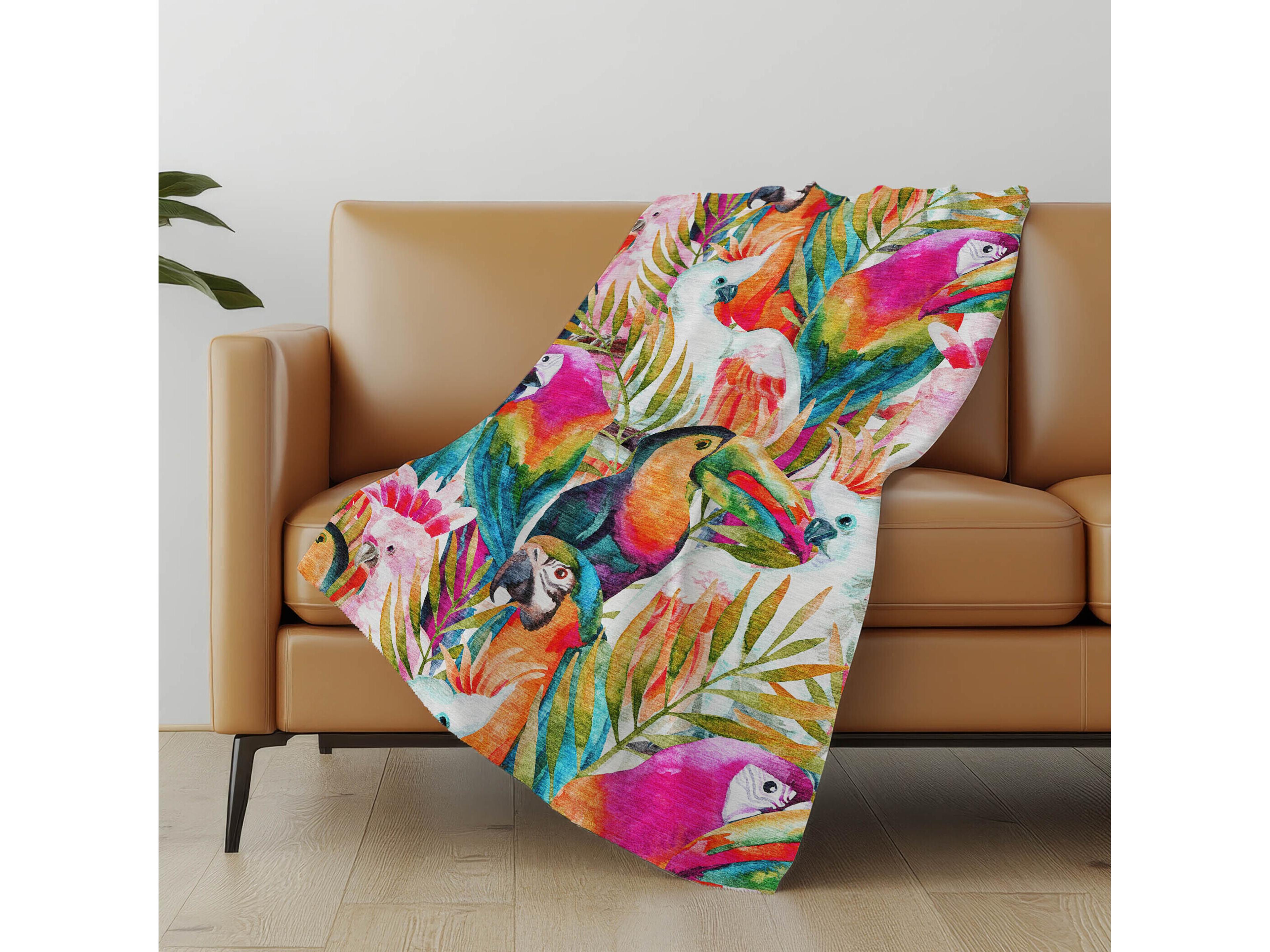 Dalyn Sherpa Multi Polyester Throw