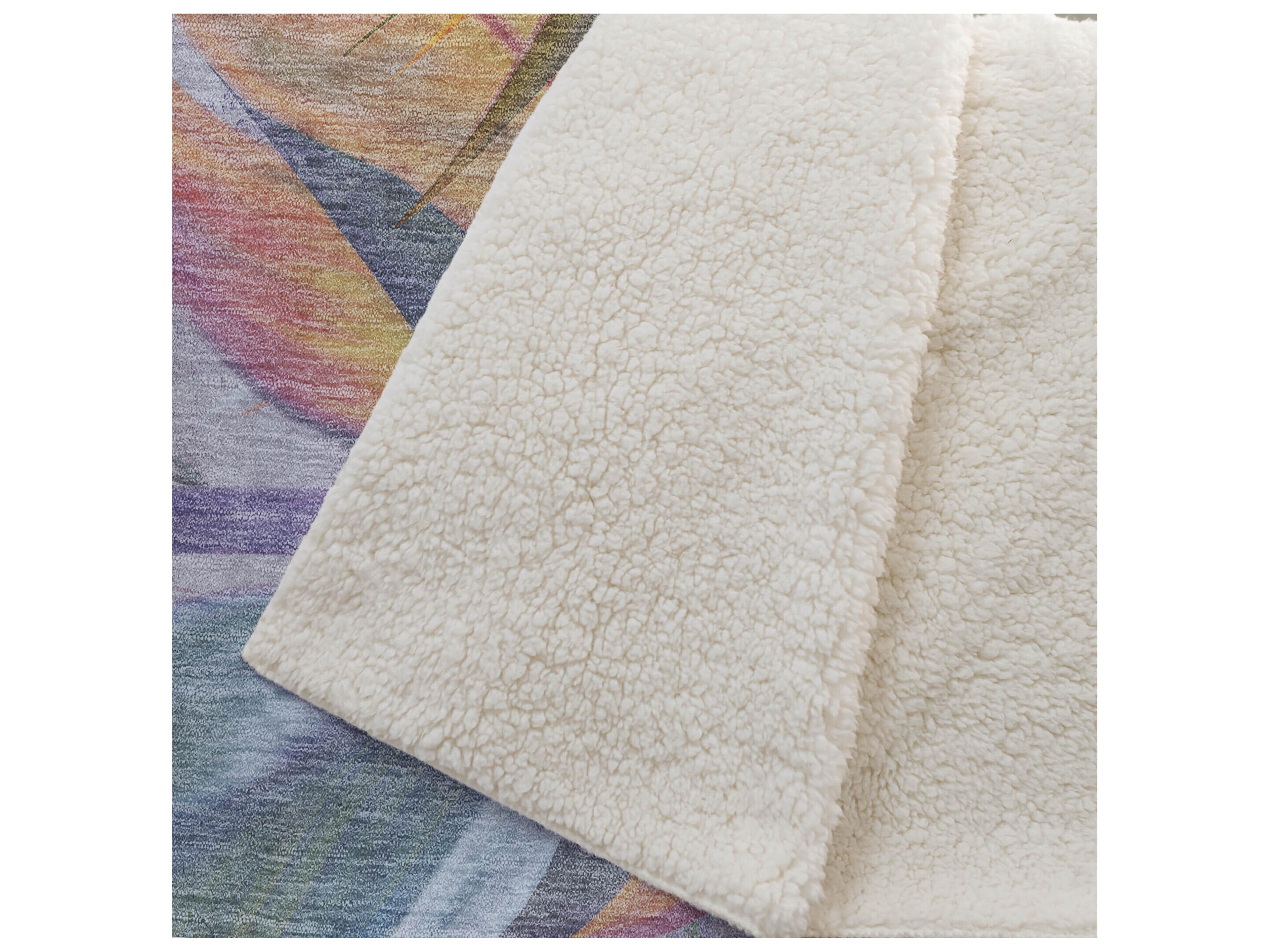 Dalyn Sherpa Multi Polyester Throw