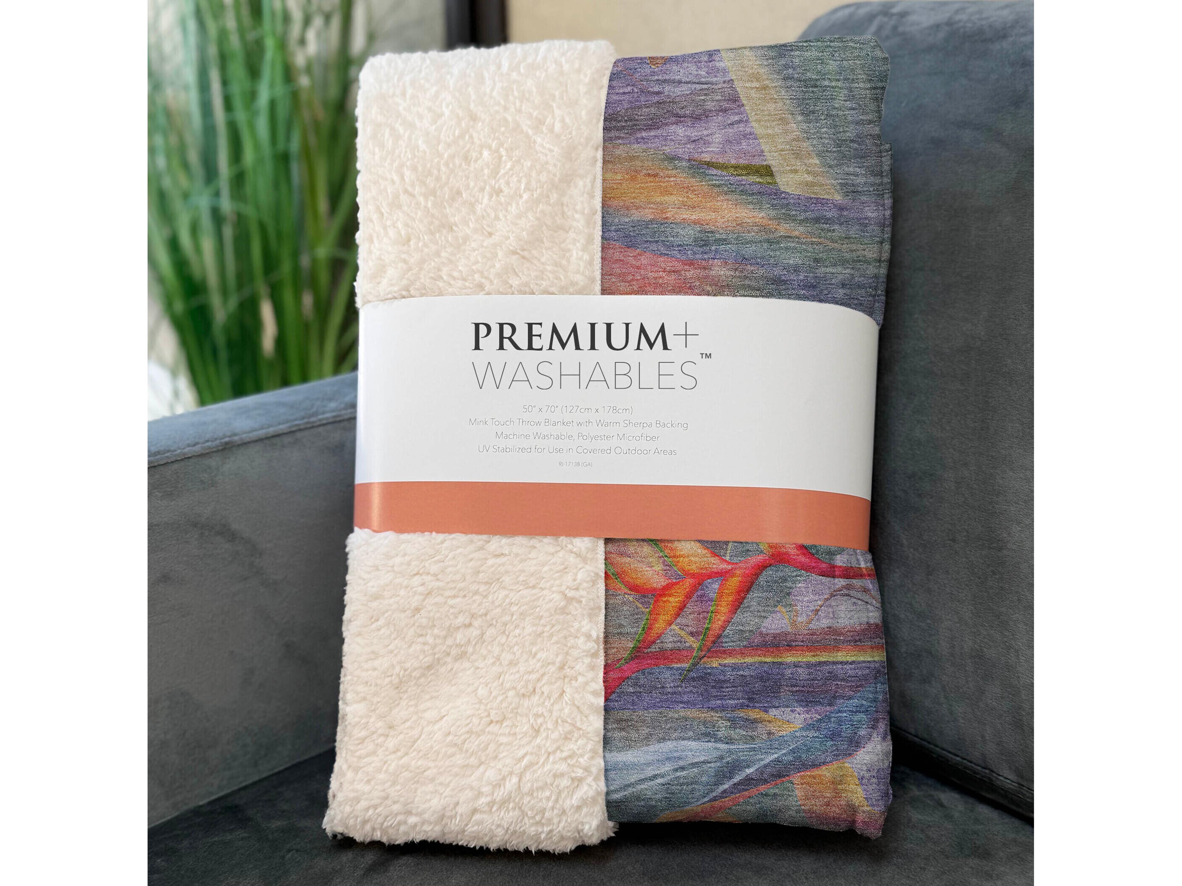 Dalyn Sherpa Multi Polyester Throw
