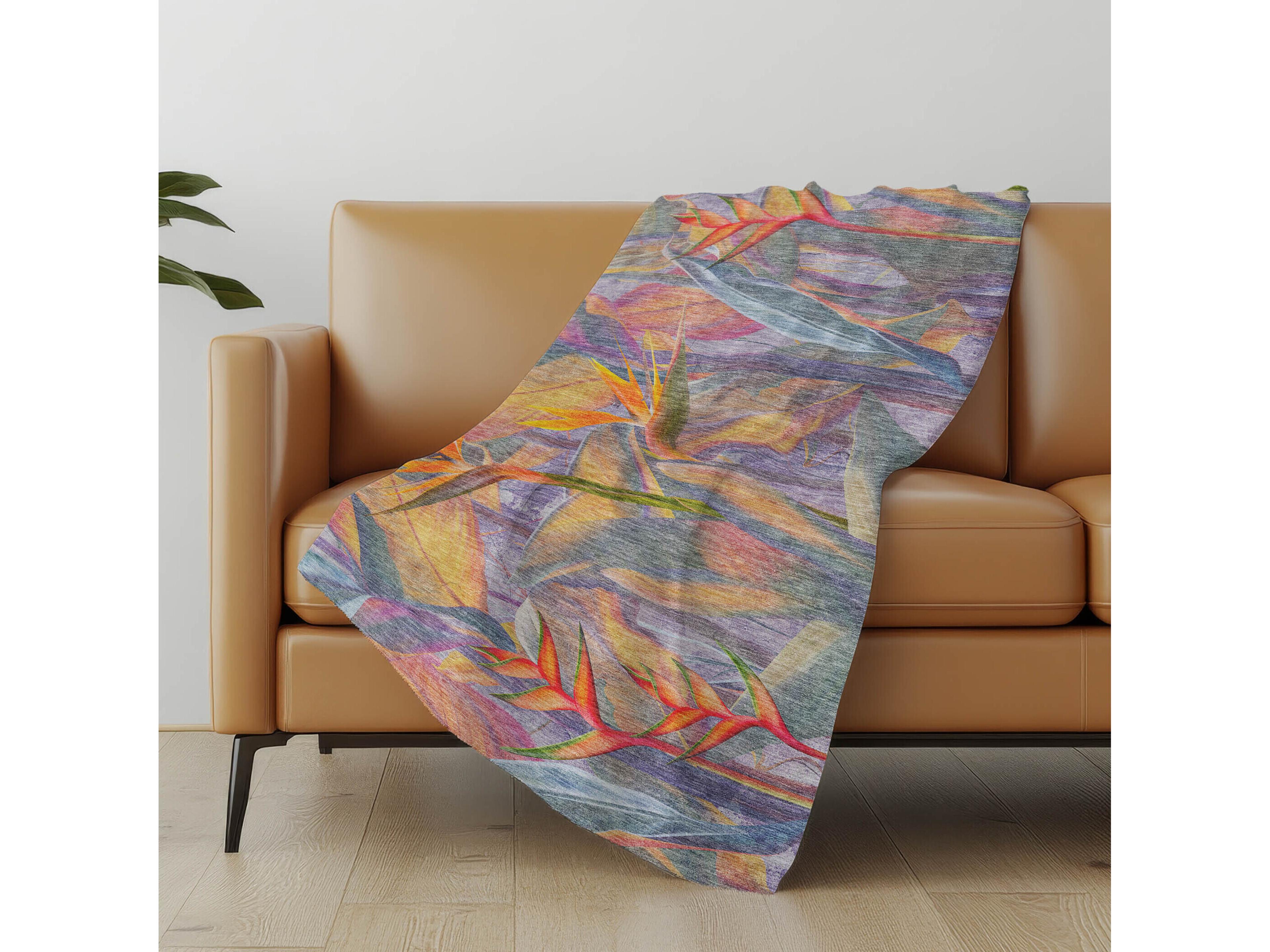 Dalyn Sherpa Multi Polyester Throw