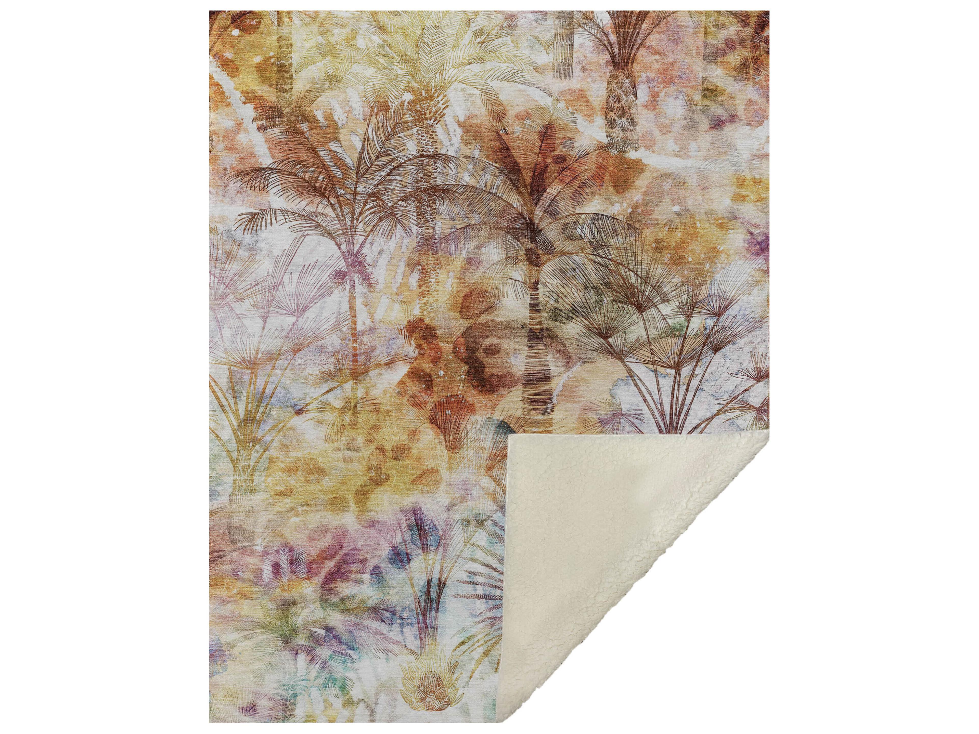 Sherpa Multi Polyester Throw