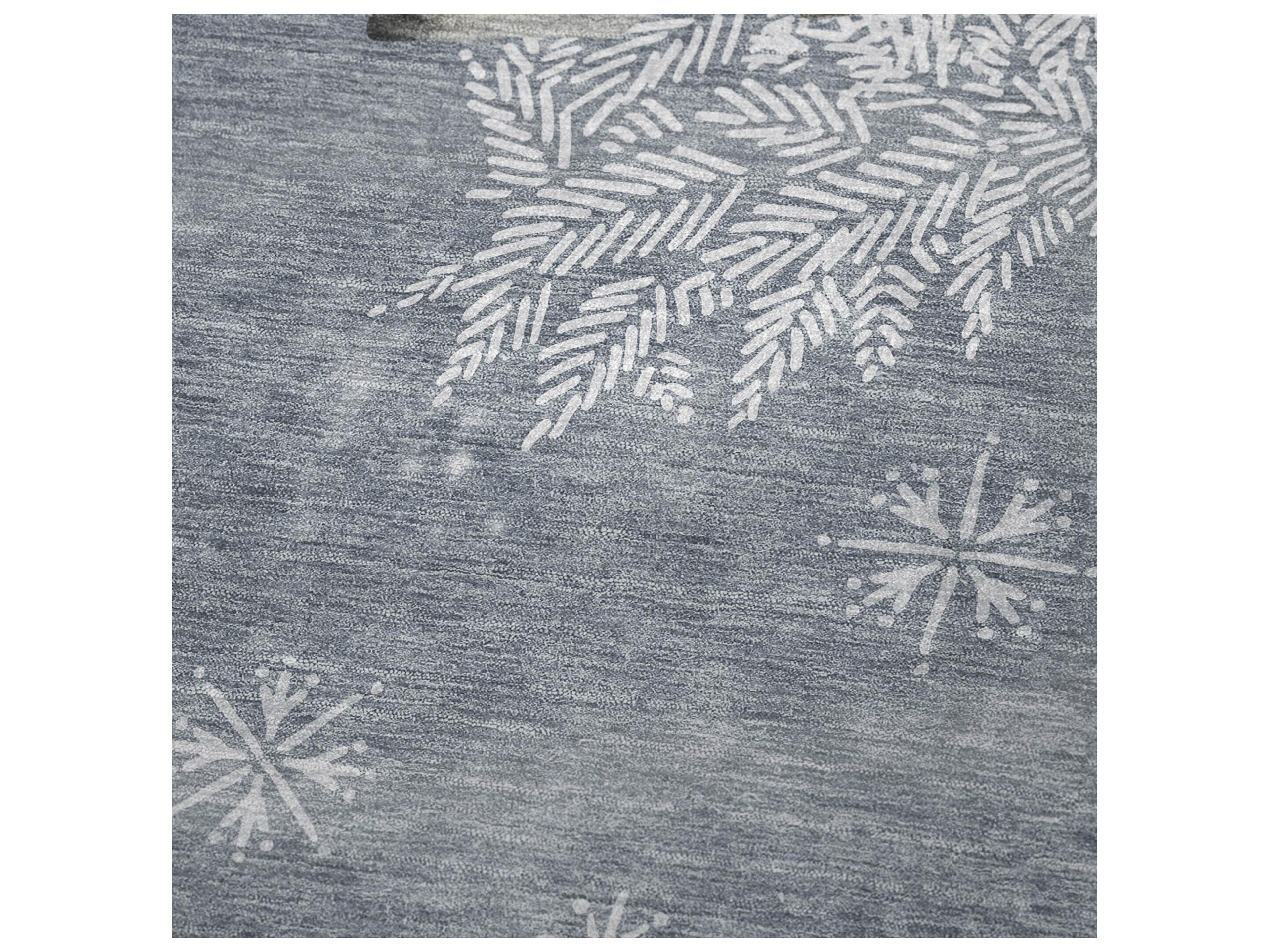 Dalyn Sherpa Gray Polyester Throw