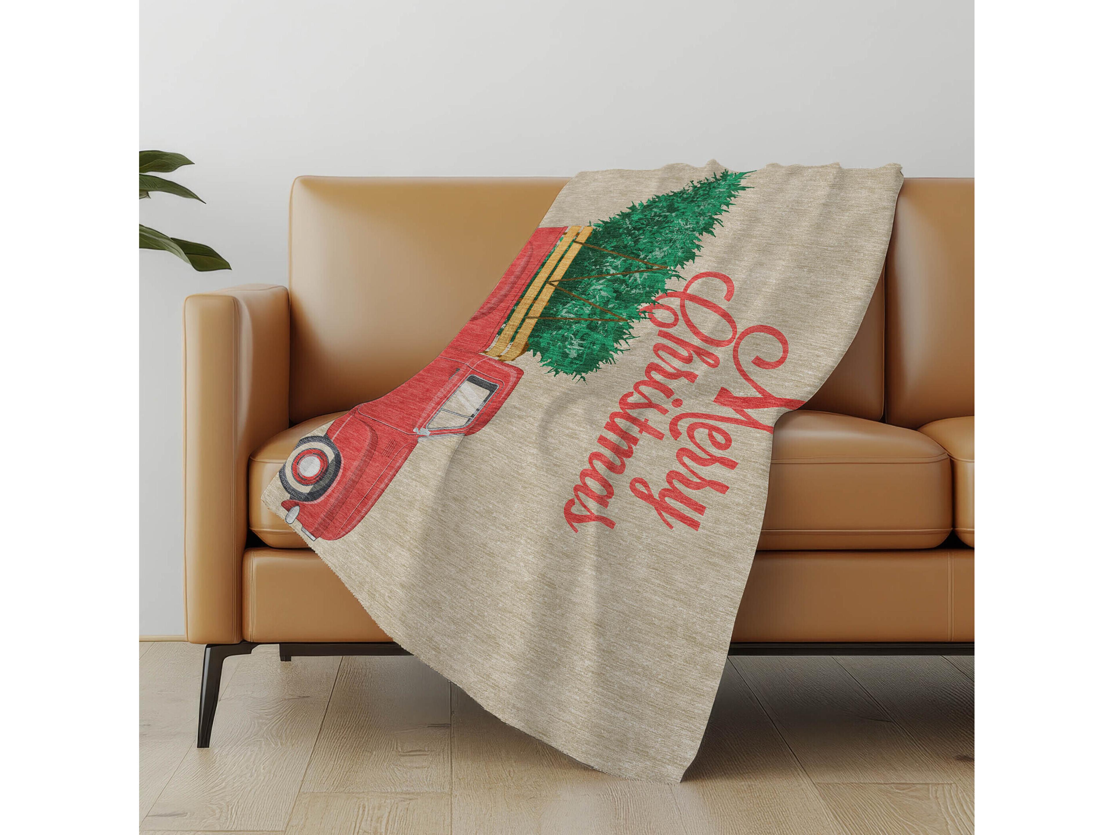 Dalyn Sherpa Beige Polyester Throw