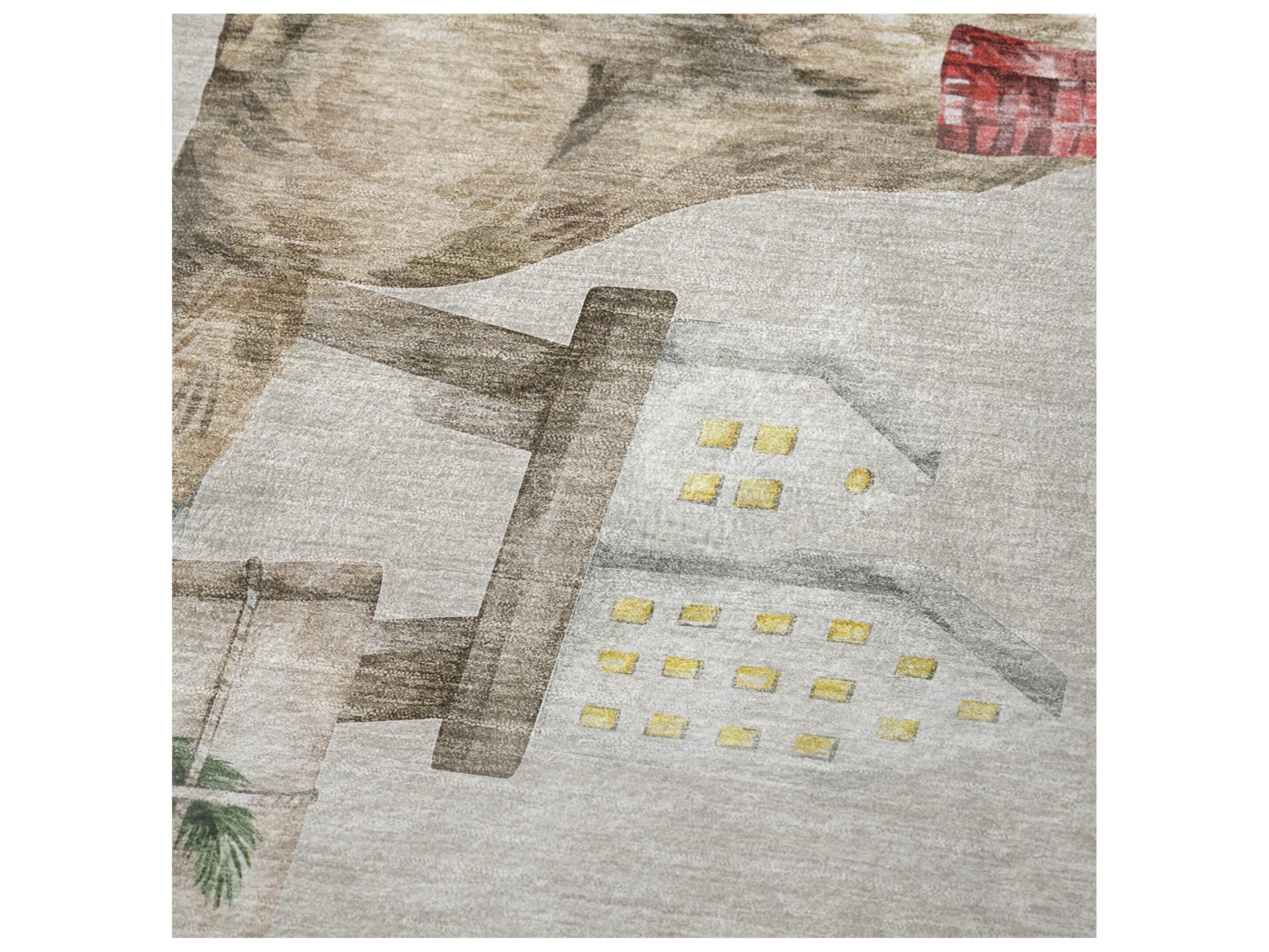 Dalyn Sherpa Beige Polyester Throw