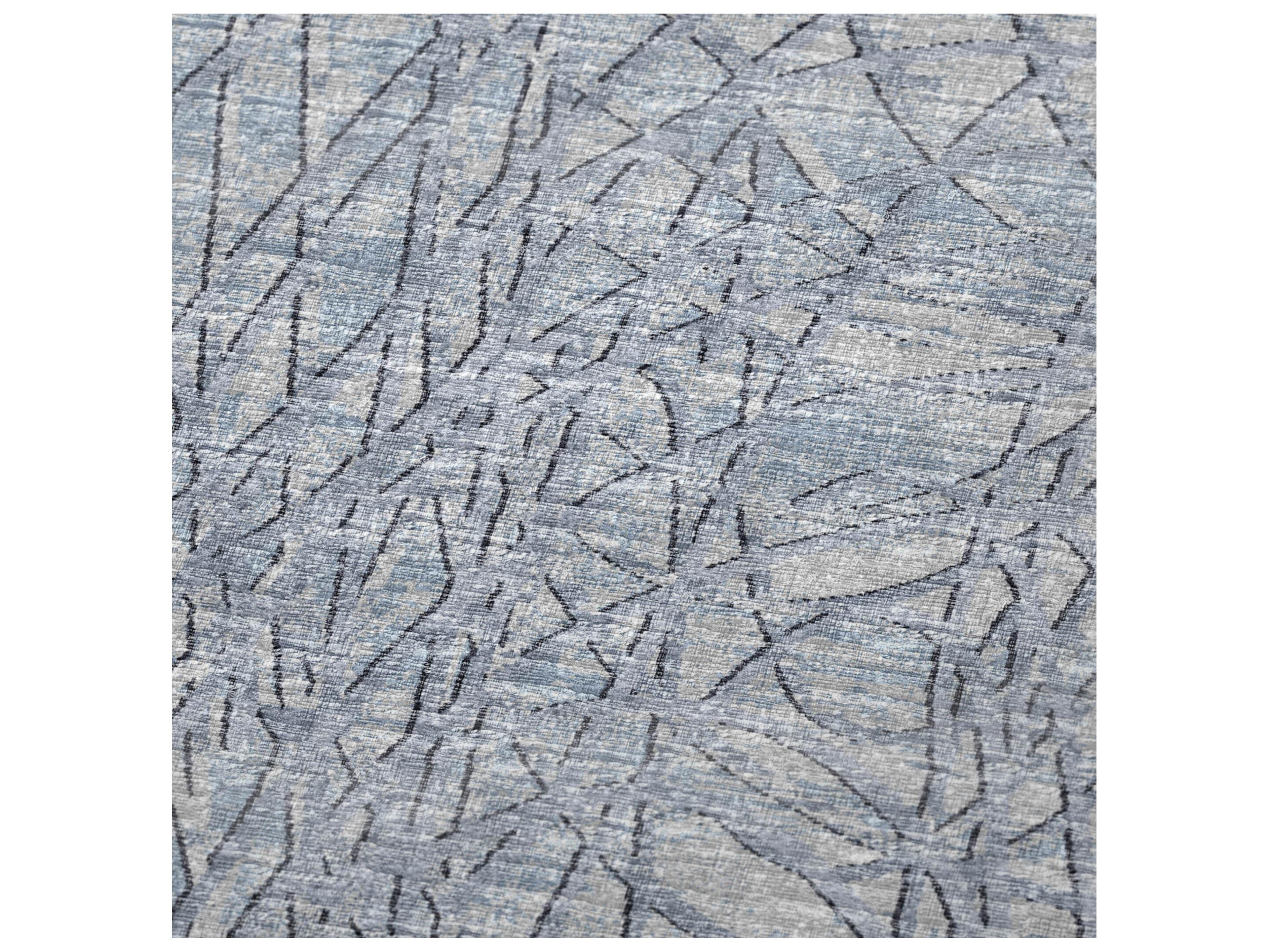 Dalyn Sherpa Blue Polyester Throw