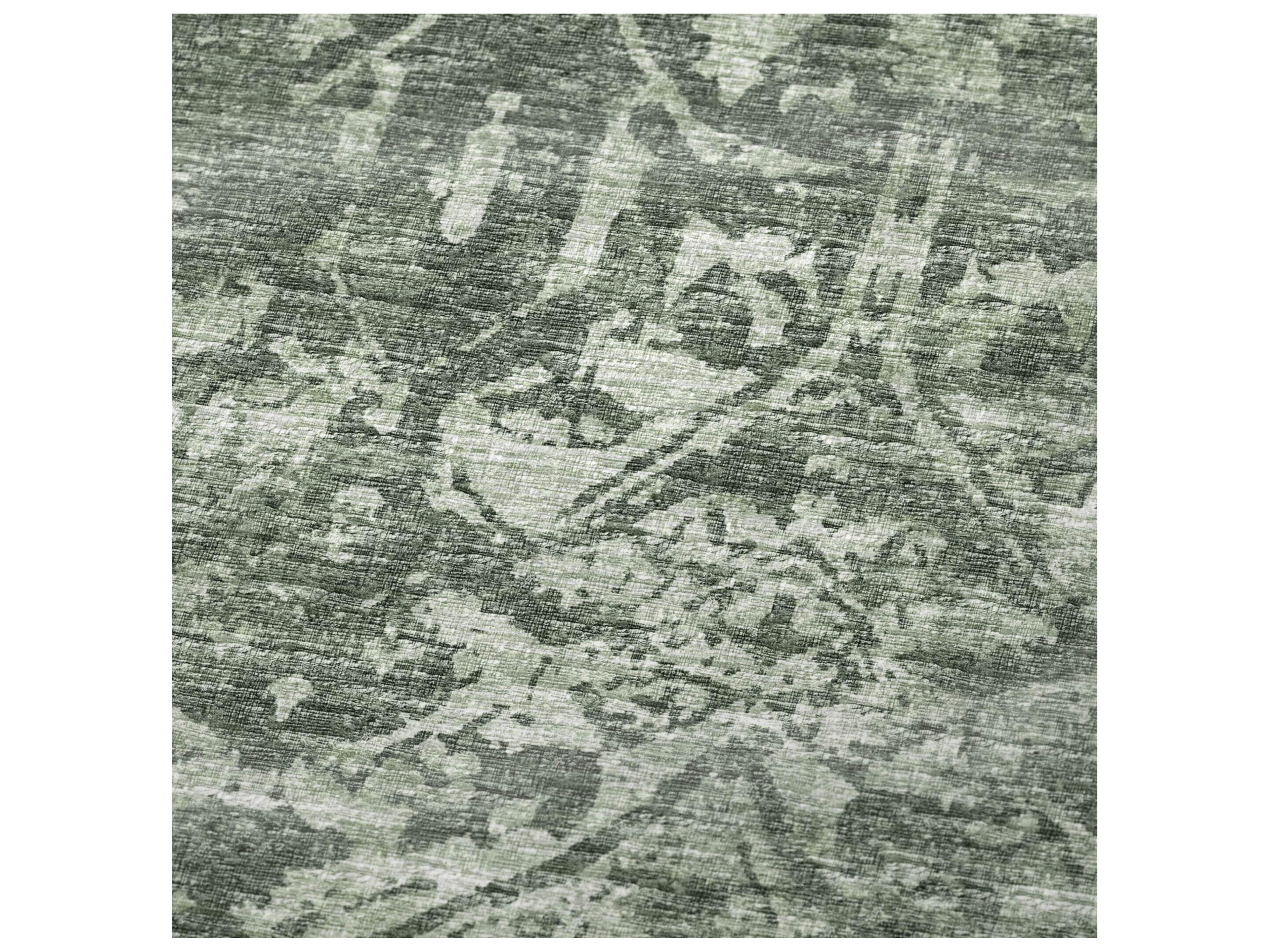 Dalyn Sherpa Green Polyester Throw