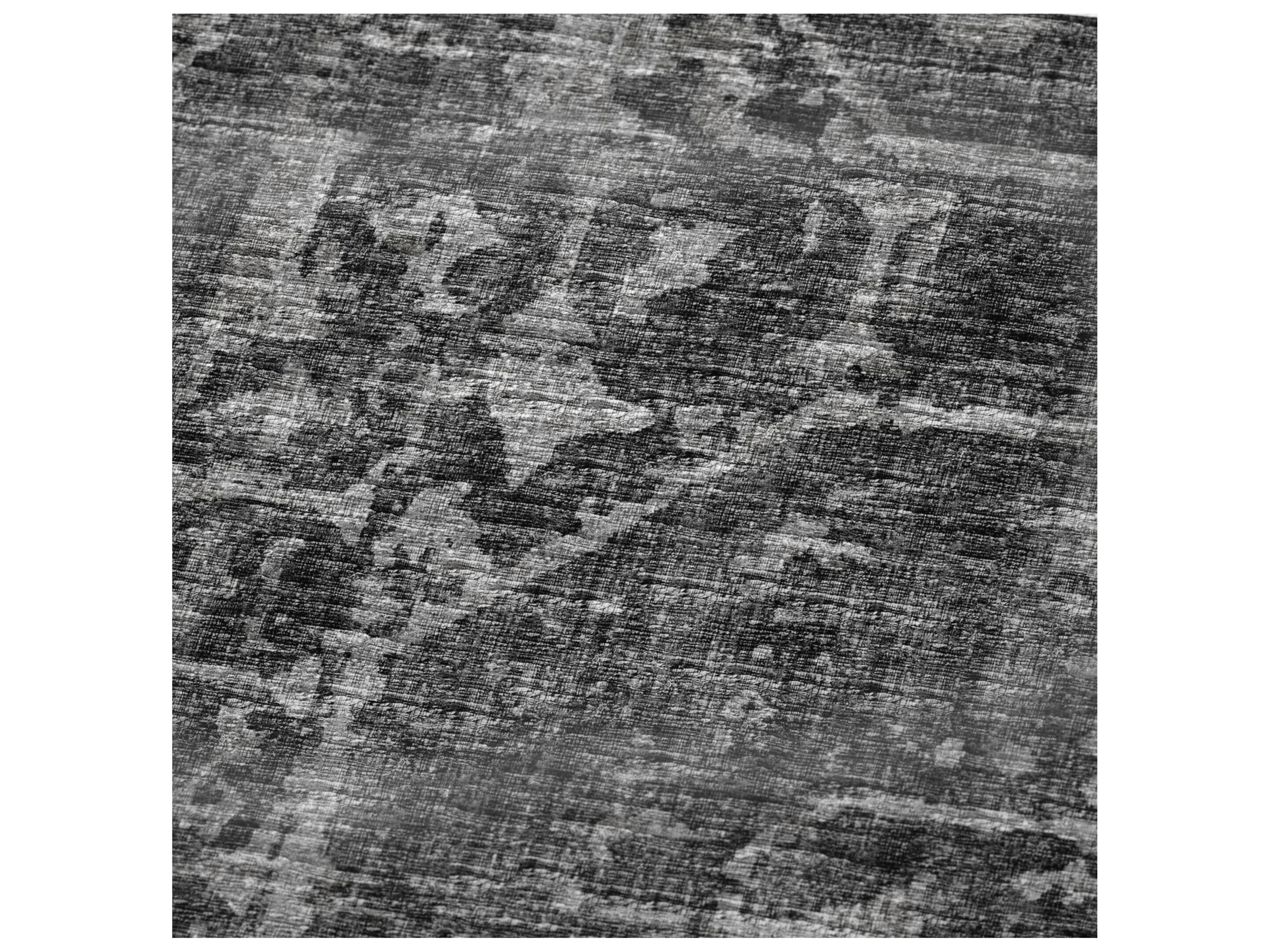 Dalyn Sherpa Black Polyester Throw