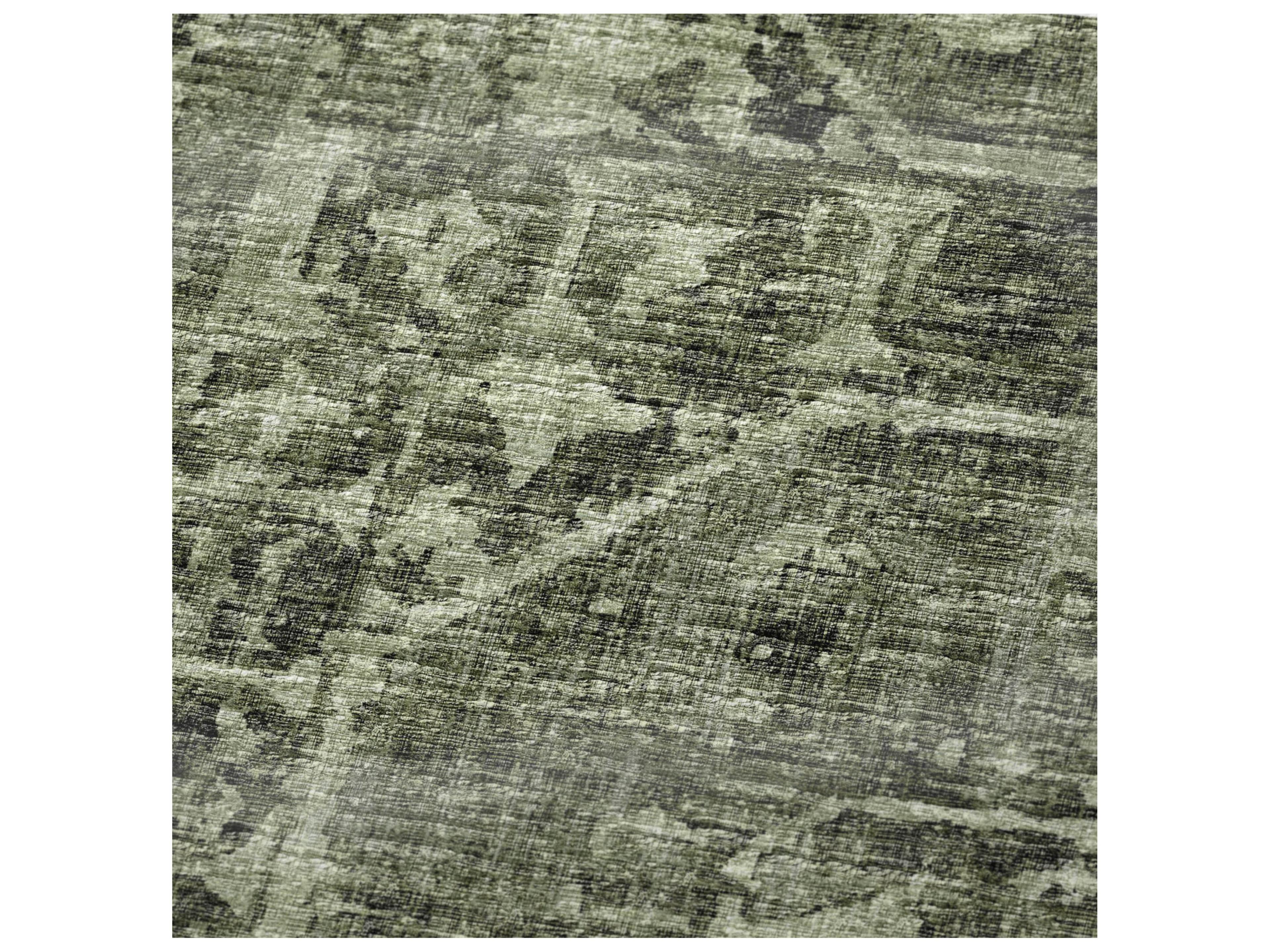 Dalyn Sherpa Green Polyester Throw