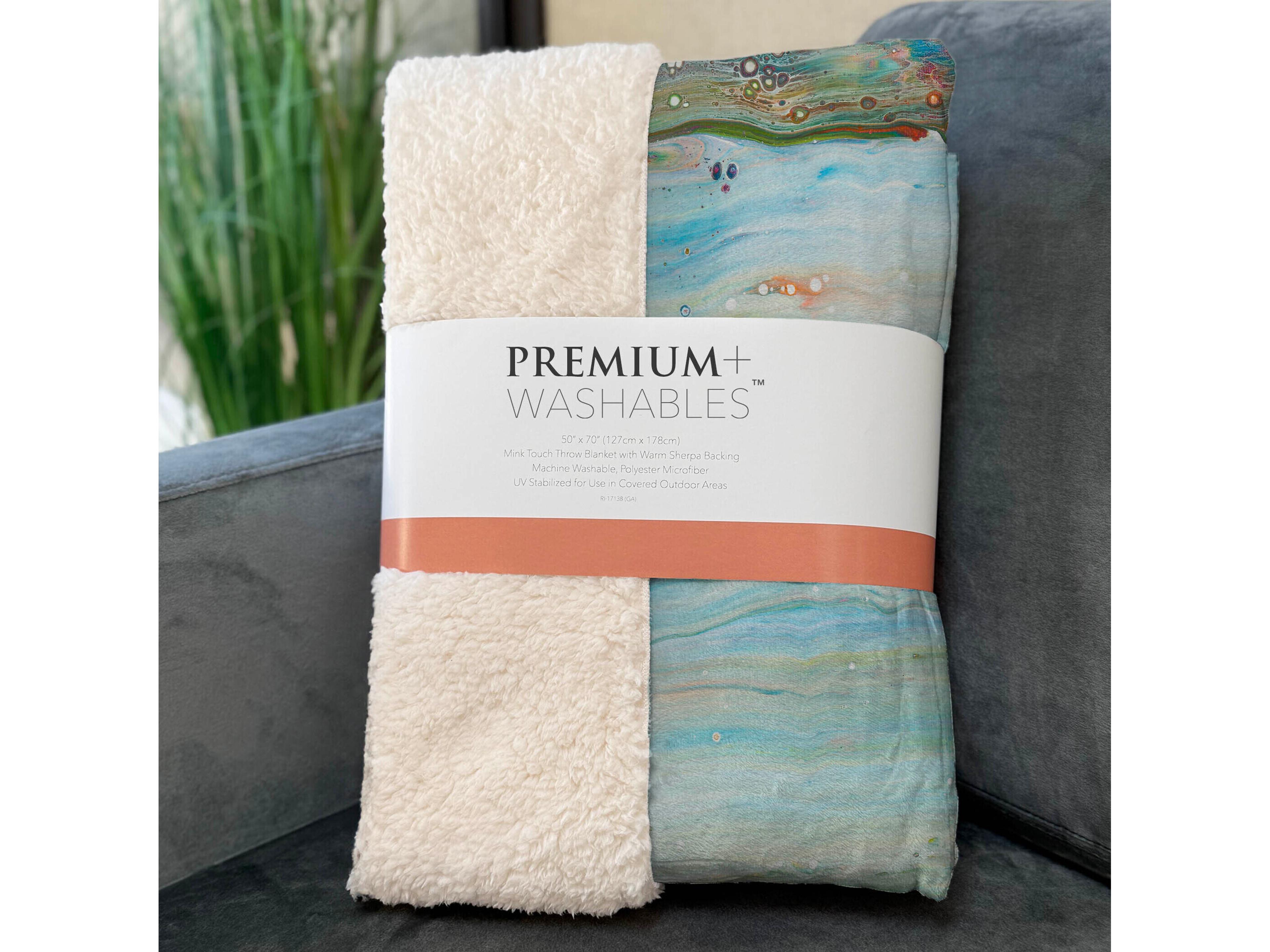 Dalyn Sherpa Multi Polyester Throw