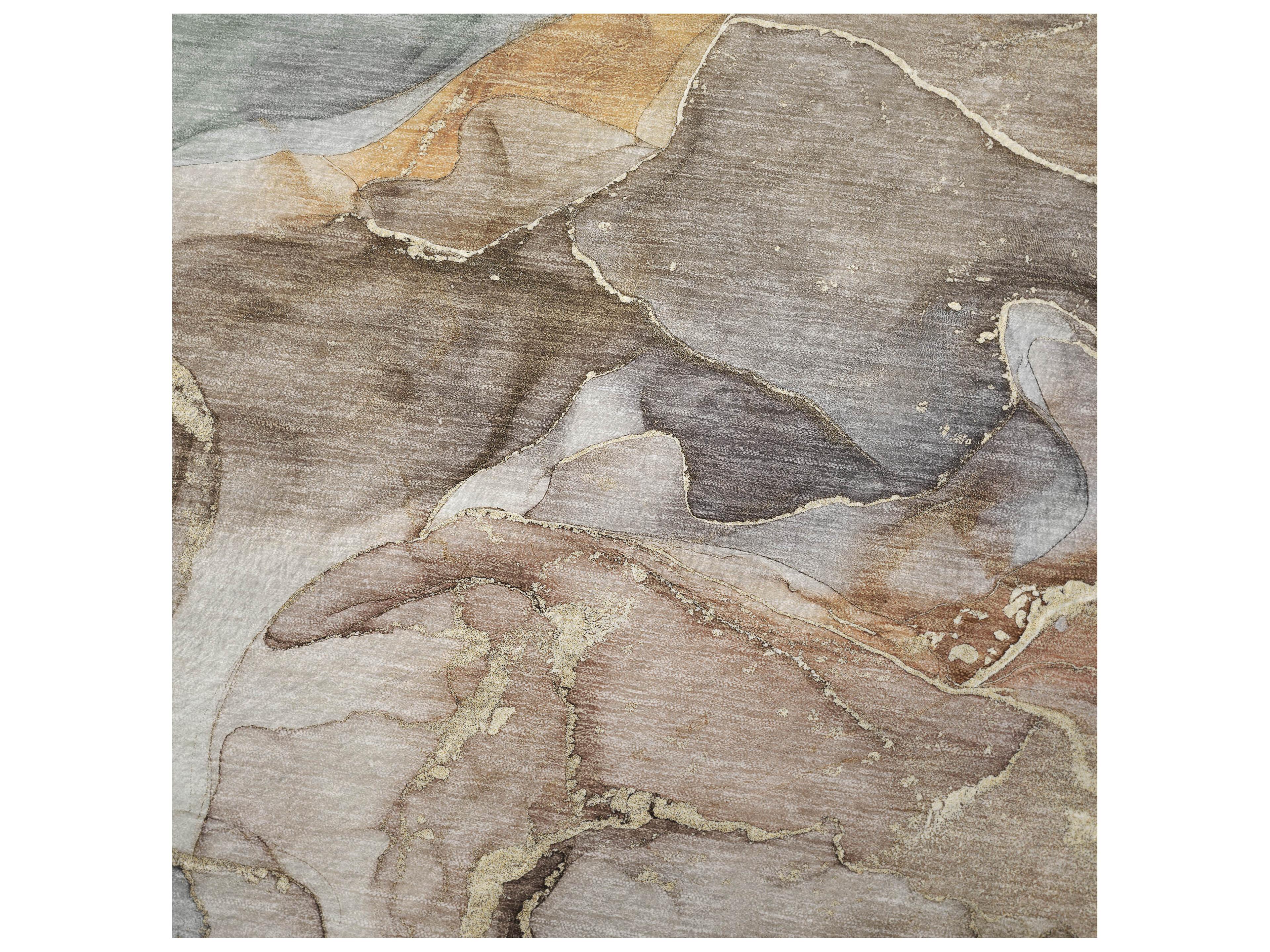 Dalyn Sherpa Brown Polyester Throw