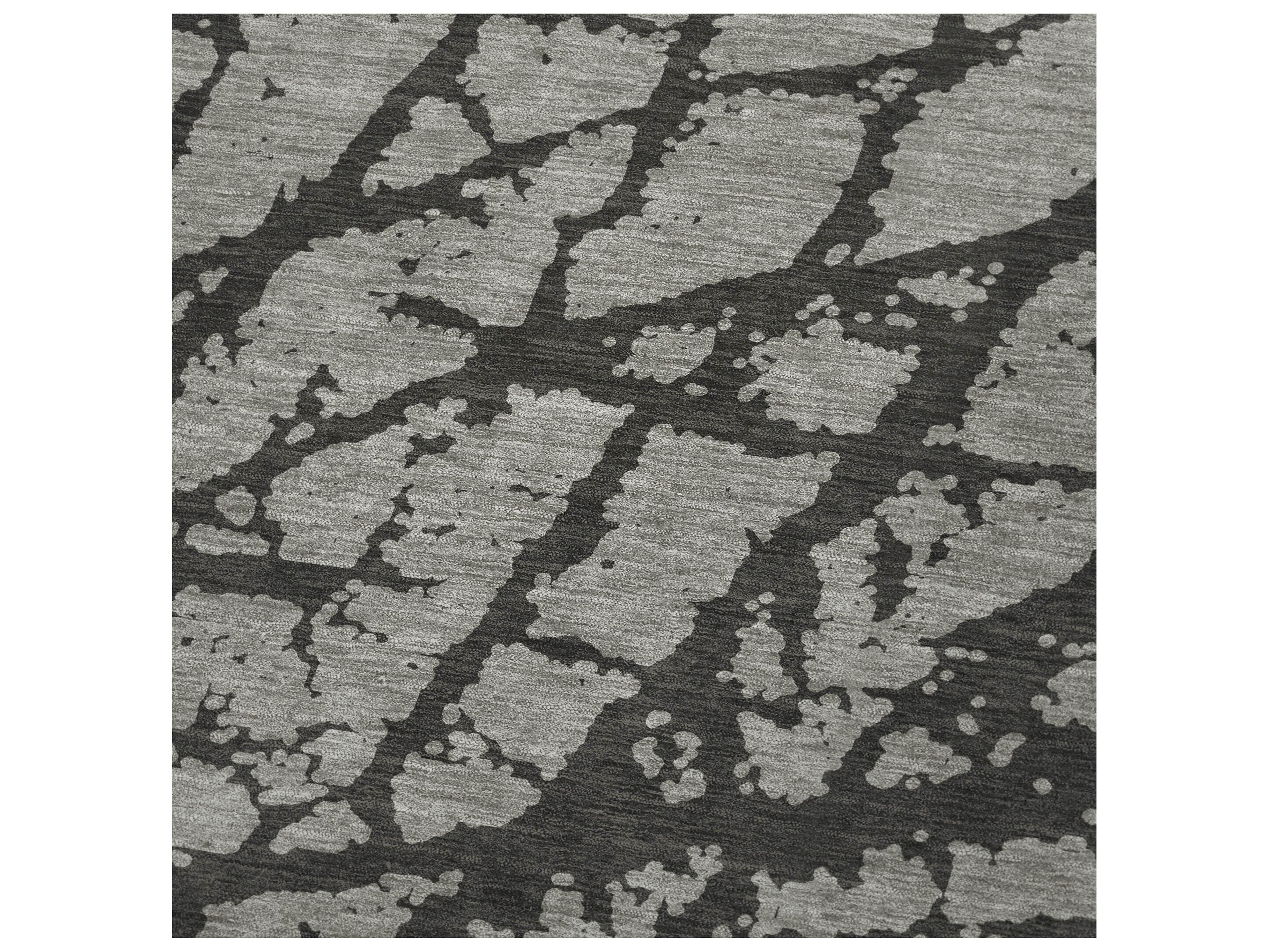 Dalyn Sherpa Gray Polyester Throw