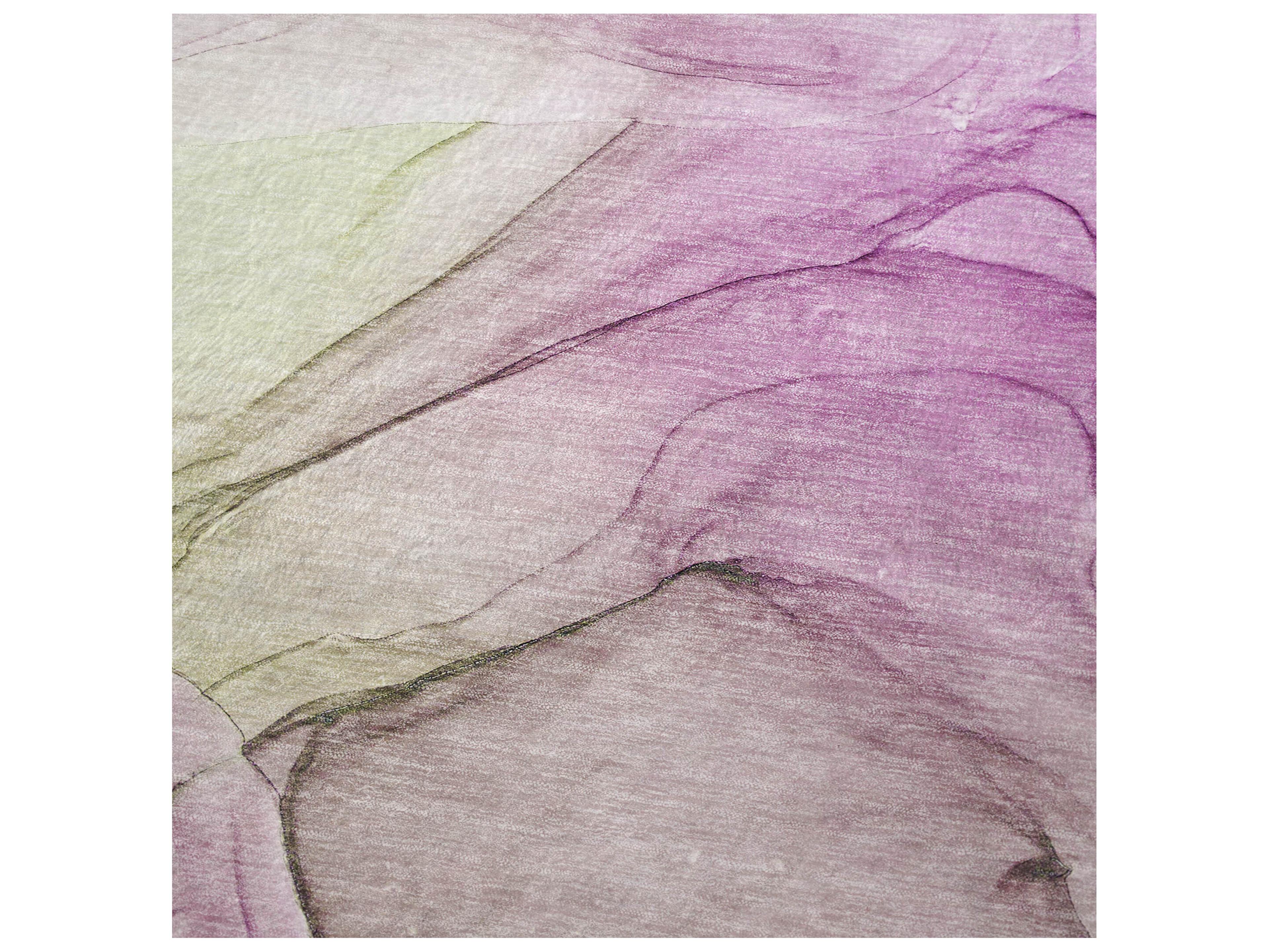 Dalyn Sherpa Pink Polyester Throw