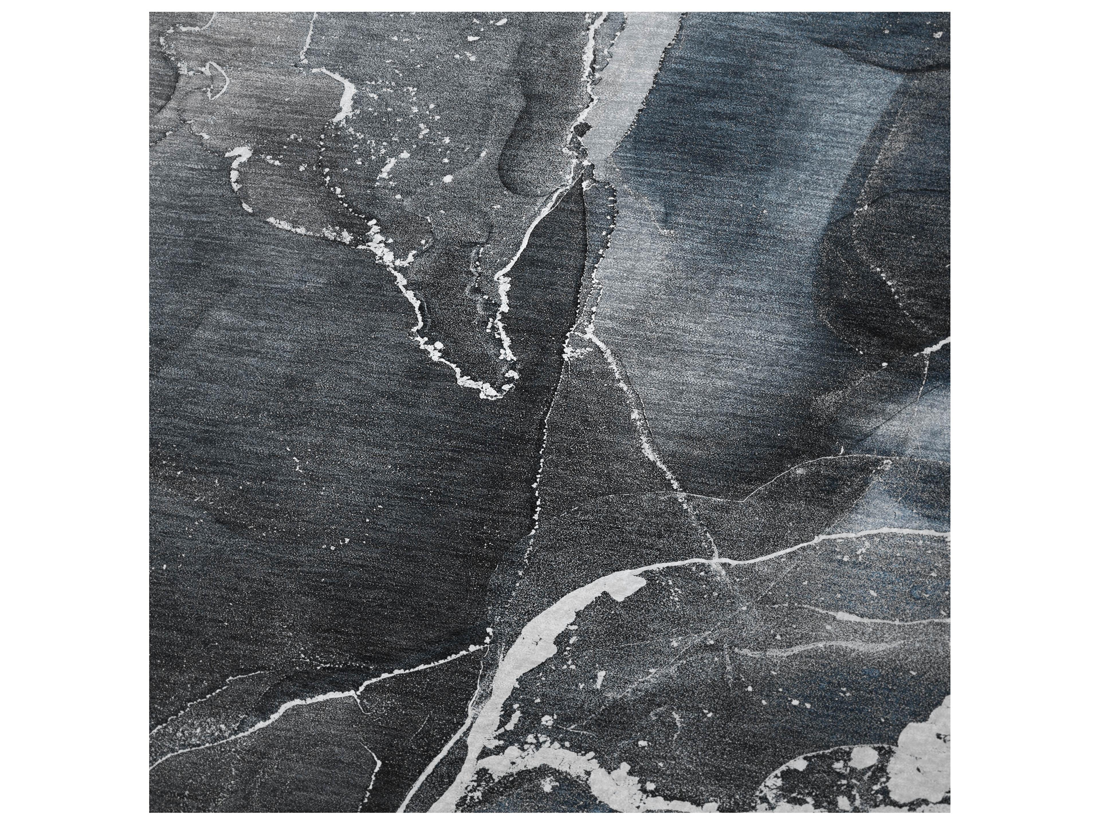 Dalyn Sherpa Blue Polyester Throw