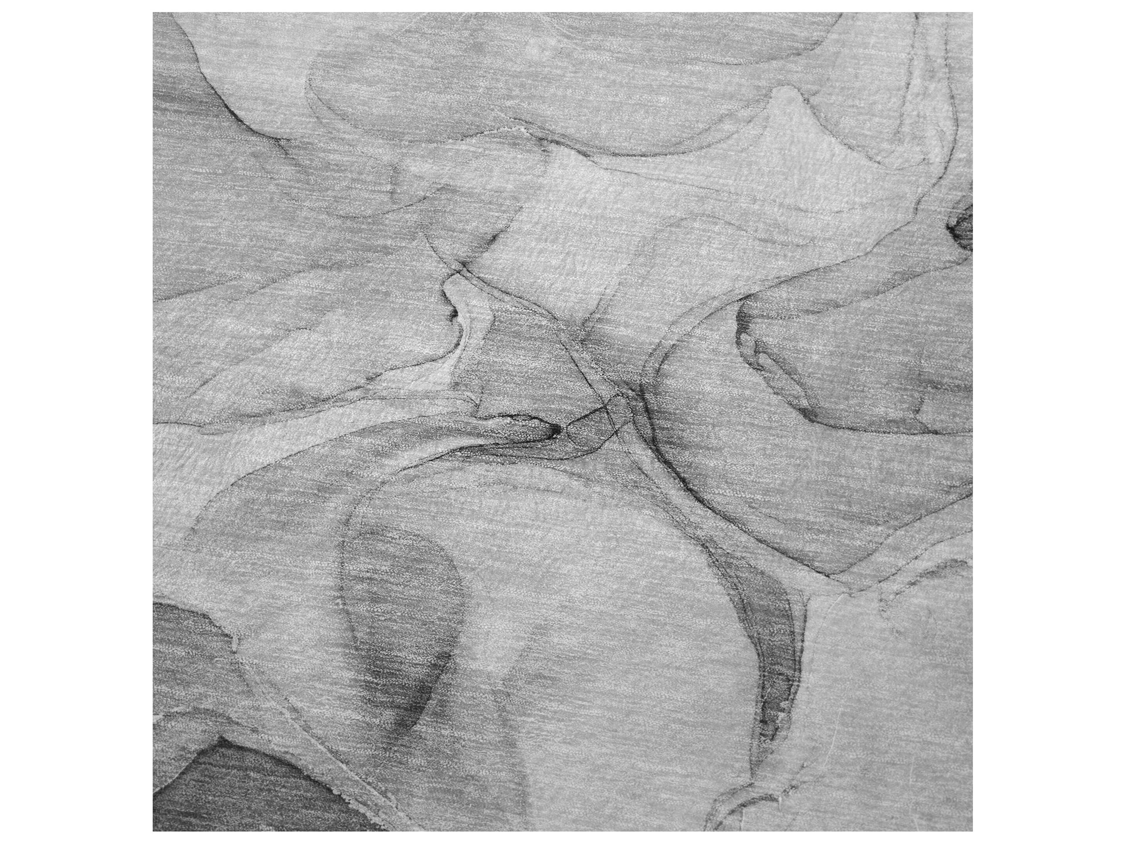 Dalyn Sherpa Gray Polyester Throw