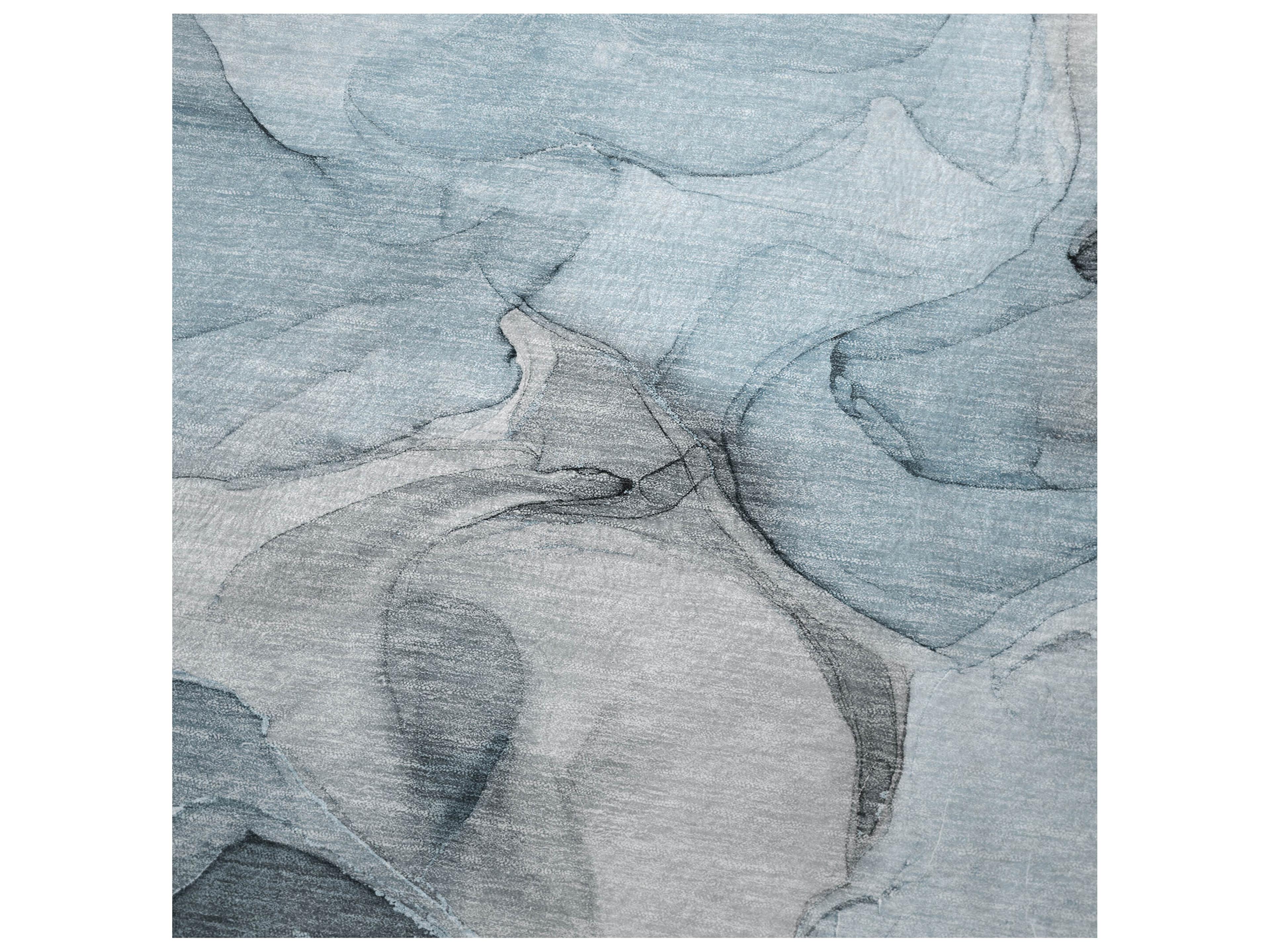 Dalyn Sherpa Teal Polyester Throw