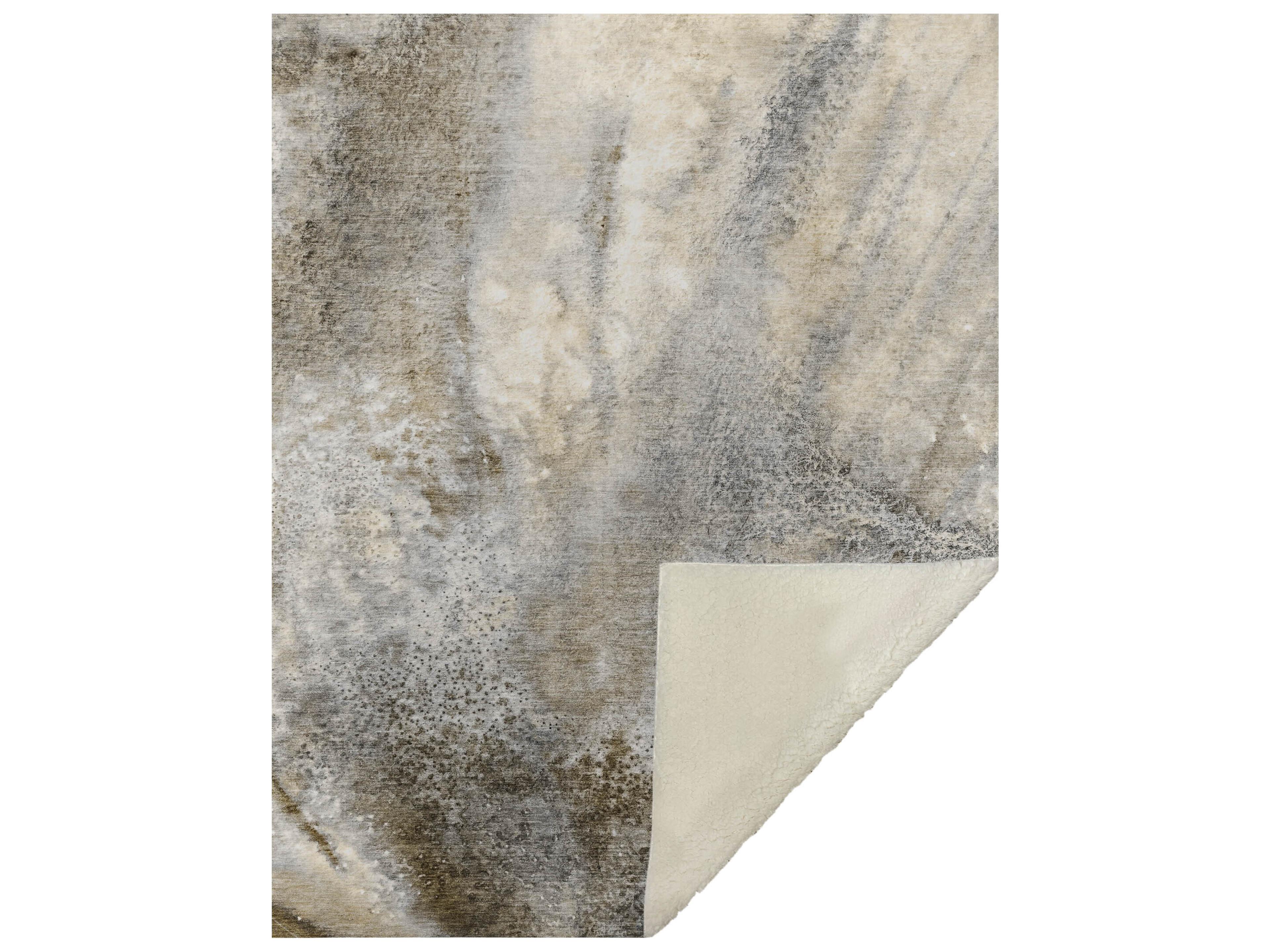 Sherpa Brown Polyester Throw
