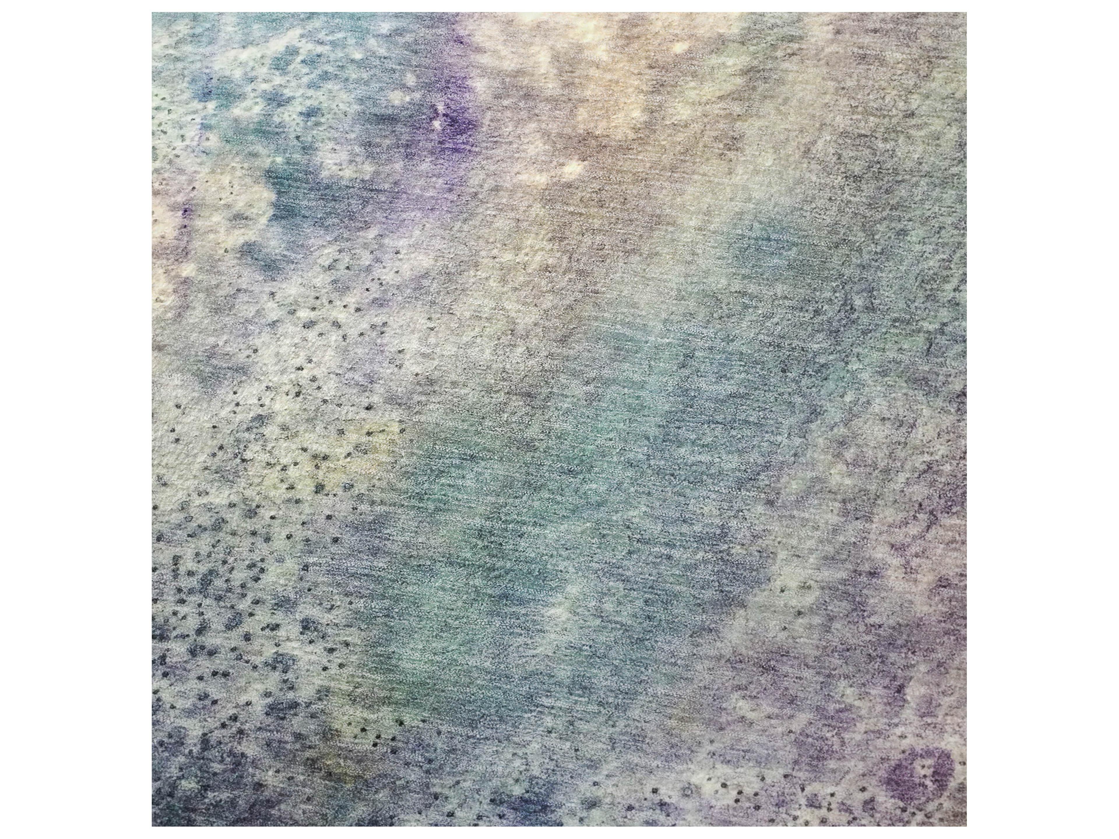 Dalyn Sherpa Blue Polyester Throw