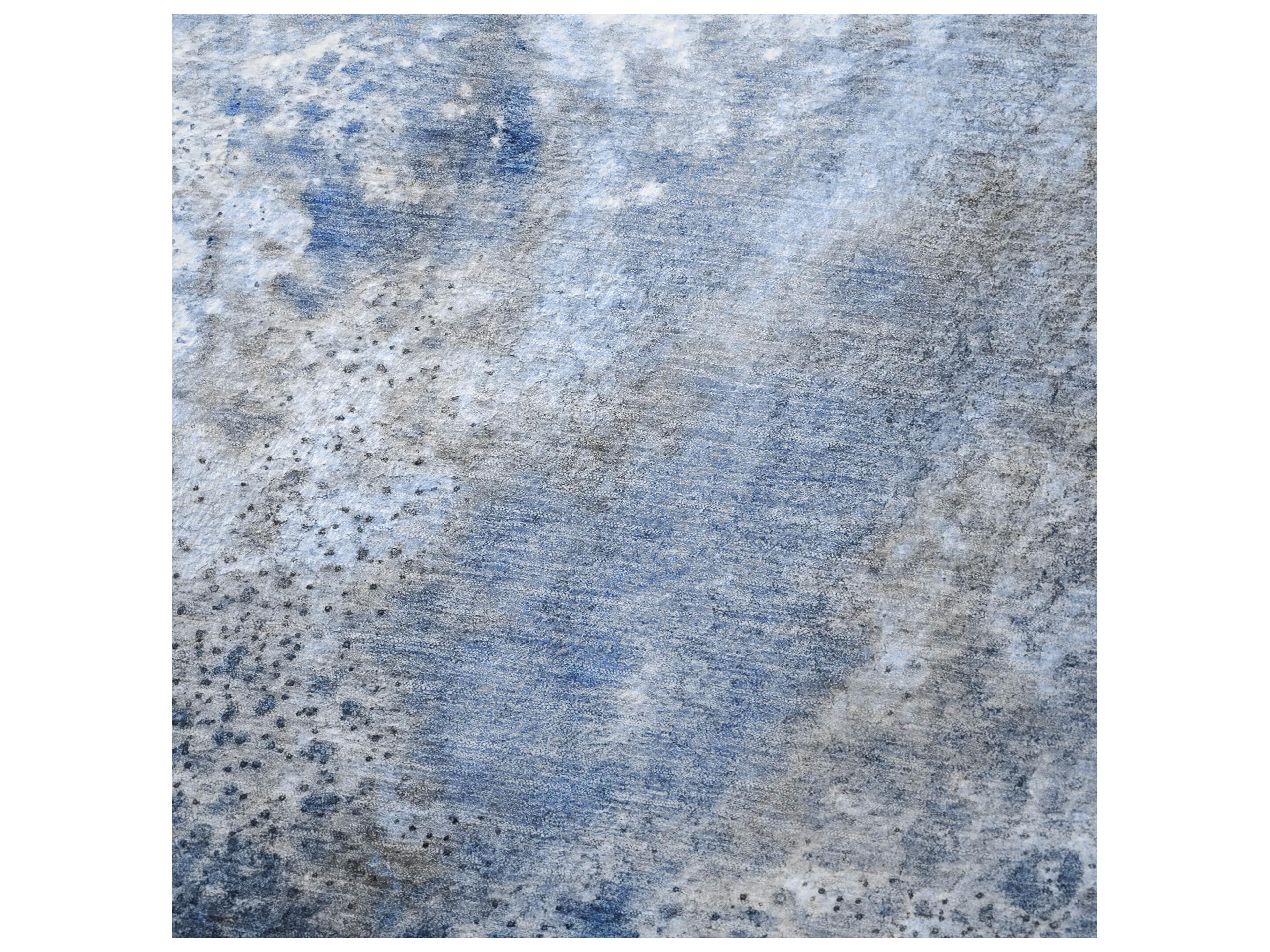 Dalyn Sherpa Blue Polyester Throw