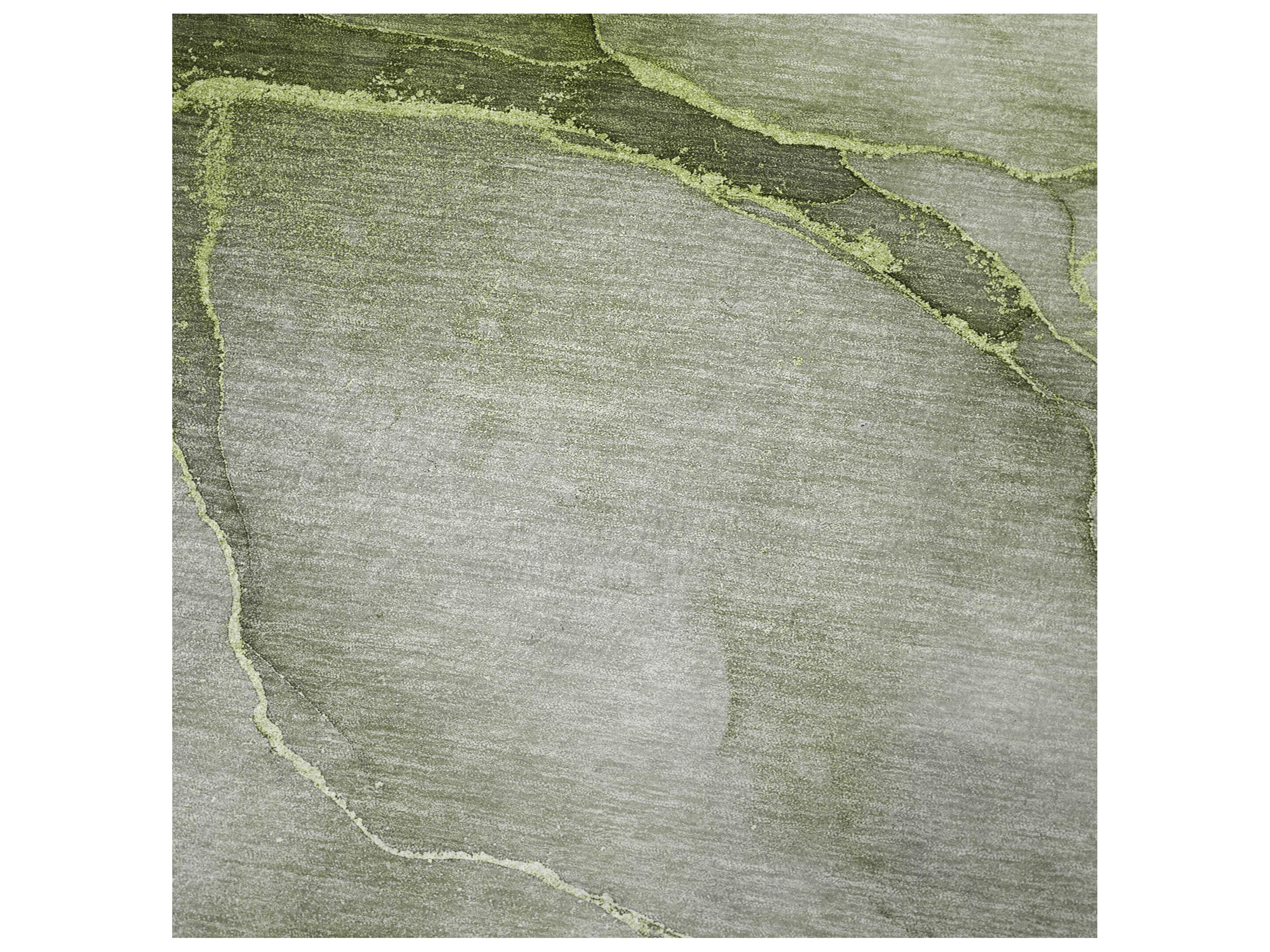 Dalyn Sherpa Green Polyester Throw